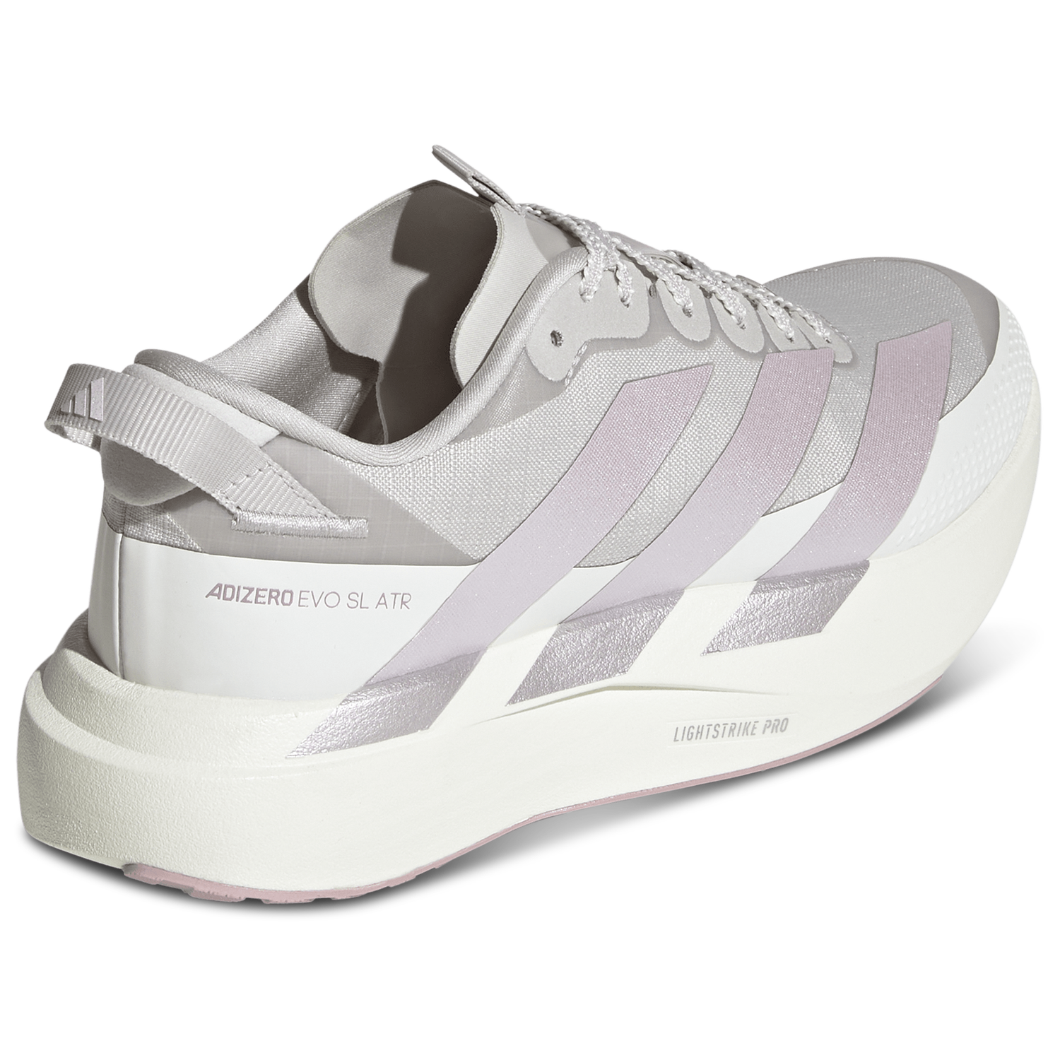 adidas adizero Evo SL ATR - Women's - Grey/White Tint/Ice Purple