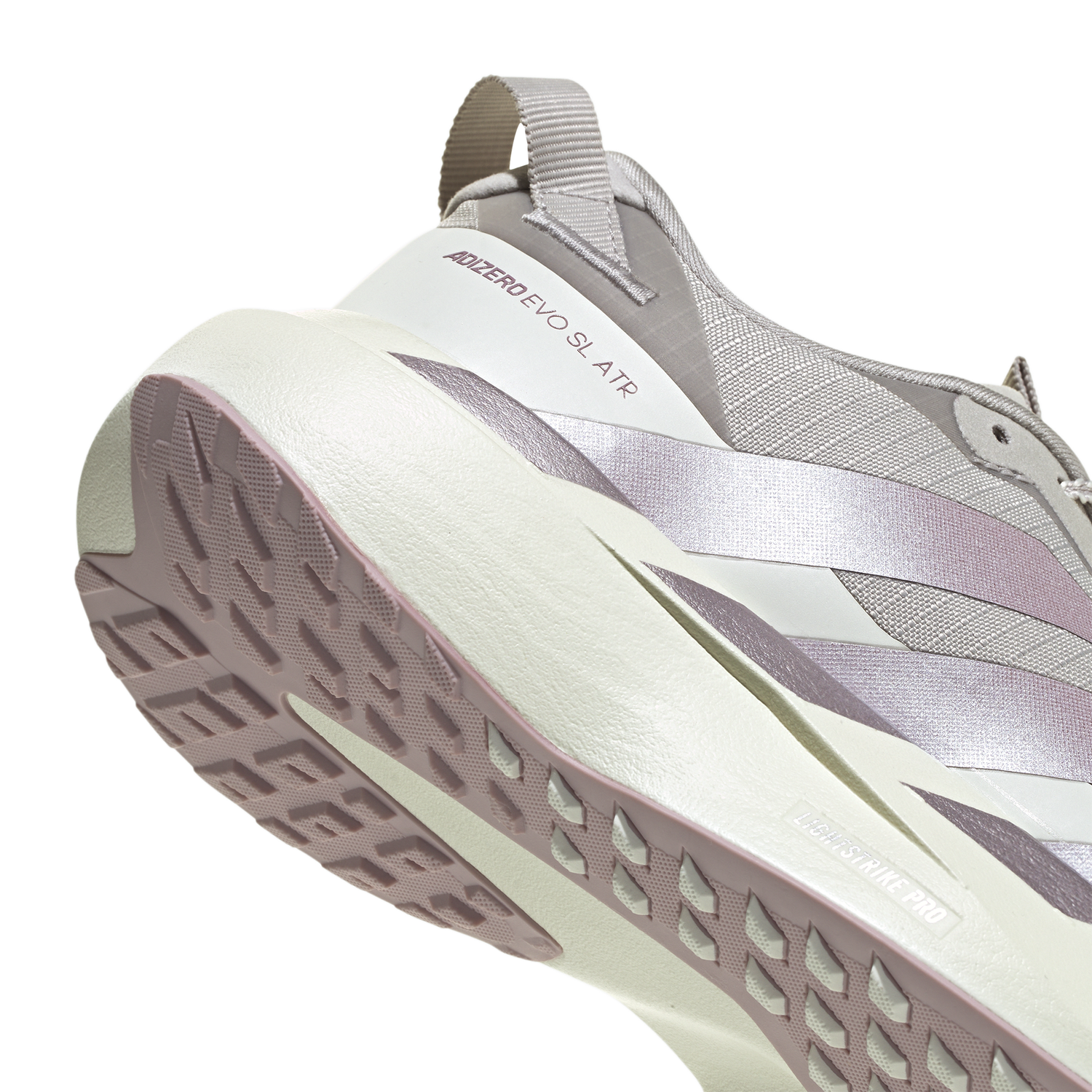 adidas adizero Evo SL ATR - Women's - Grey/White Tint/Ice Purple