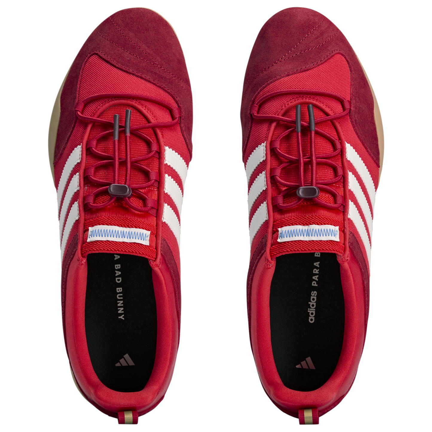 adidas Bad Bunny Ballerina - Men's - Chalk White/Vivid Red/Power Red