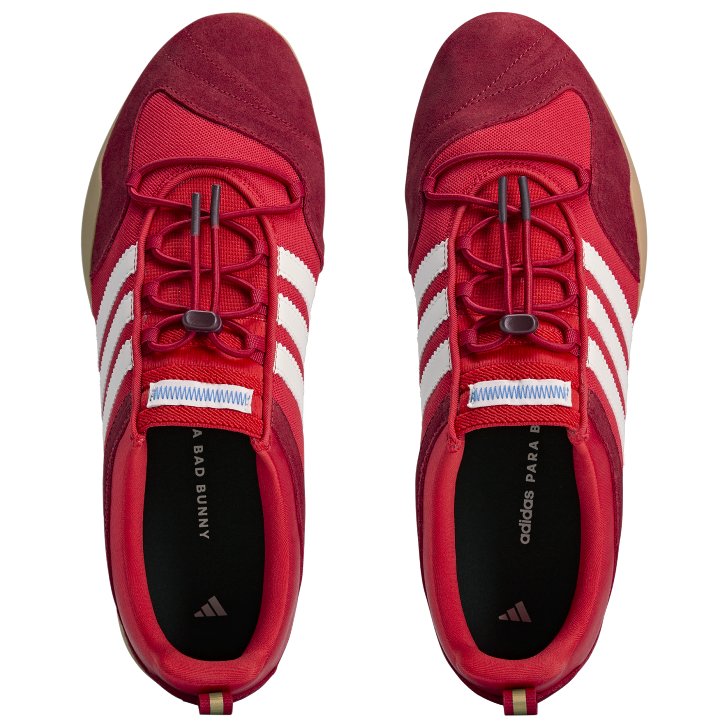 adidas Bad Bunny Ballerina - Men's - Chalk White/Vivid Red/Power Red