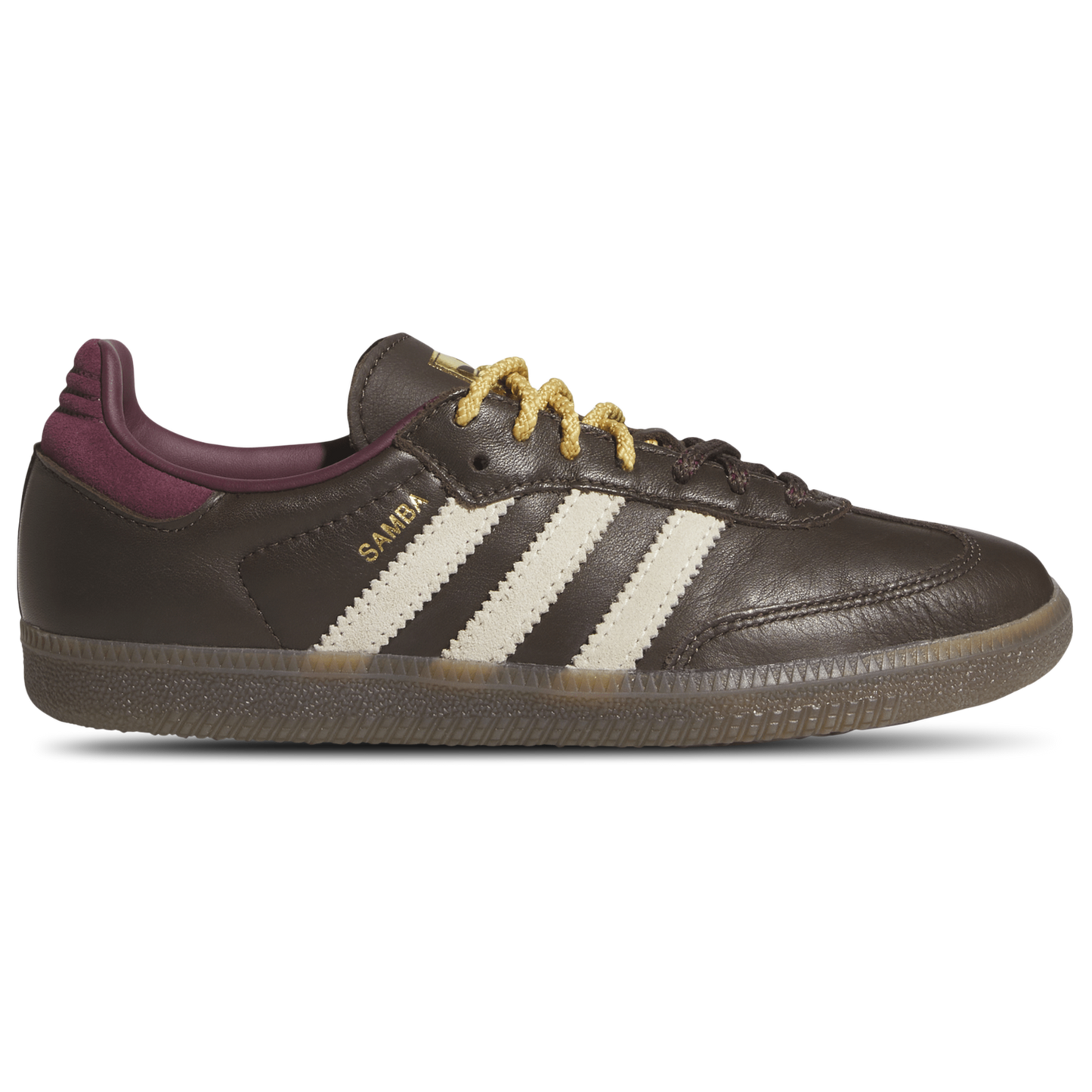 adidas Originals Samba - Women's - Brown/Warm Vanilla/Maroon