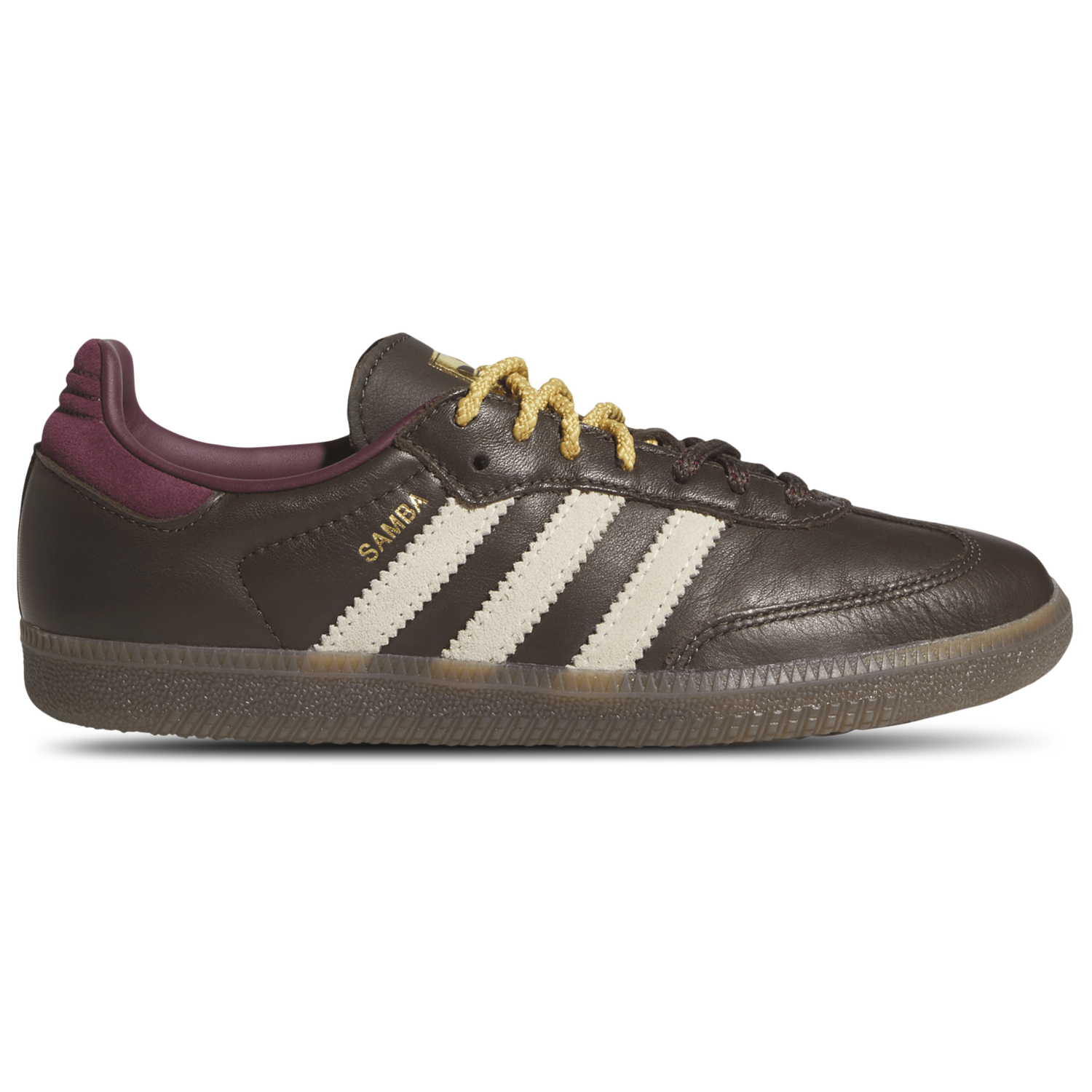 adidas Originals Samba - Women's - Brown/Warm Vanilla/Maroon
