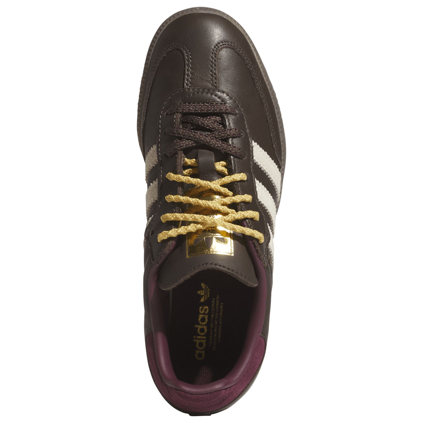 adidas Originals Samba - Women's - Brown/Warm Vanilla/Maroon