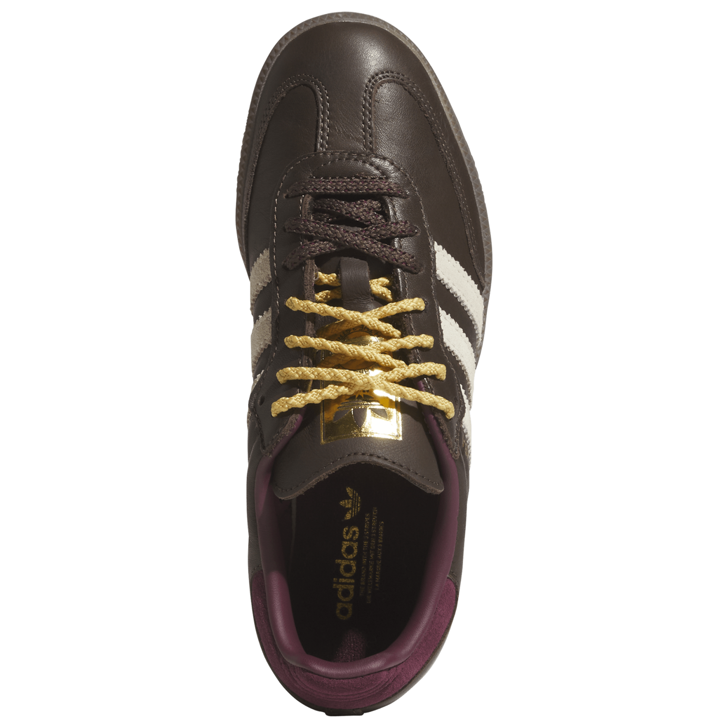 adidas Originals Samba - Women's - Brown/Warm Vanilla/Maroon