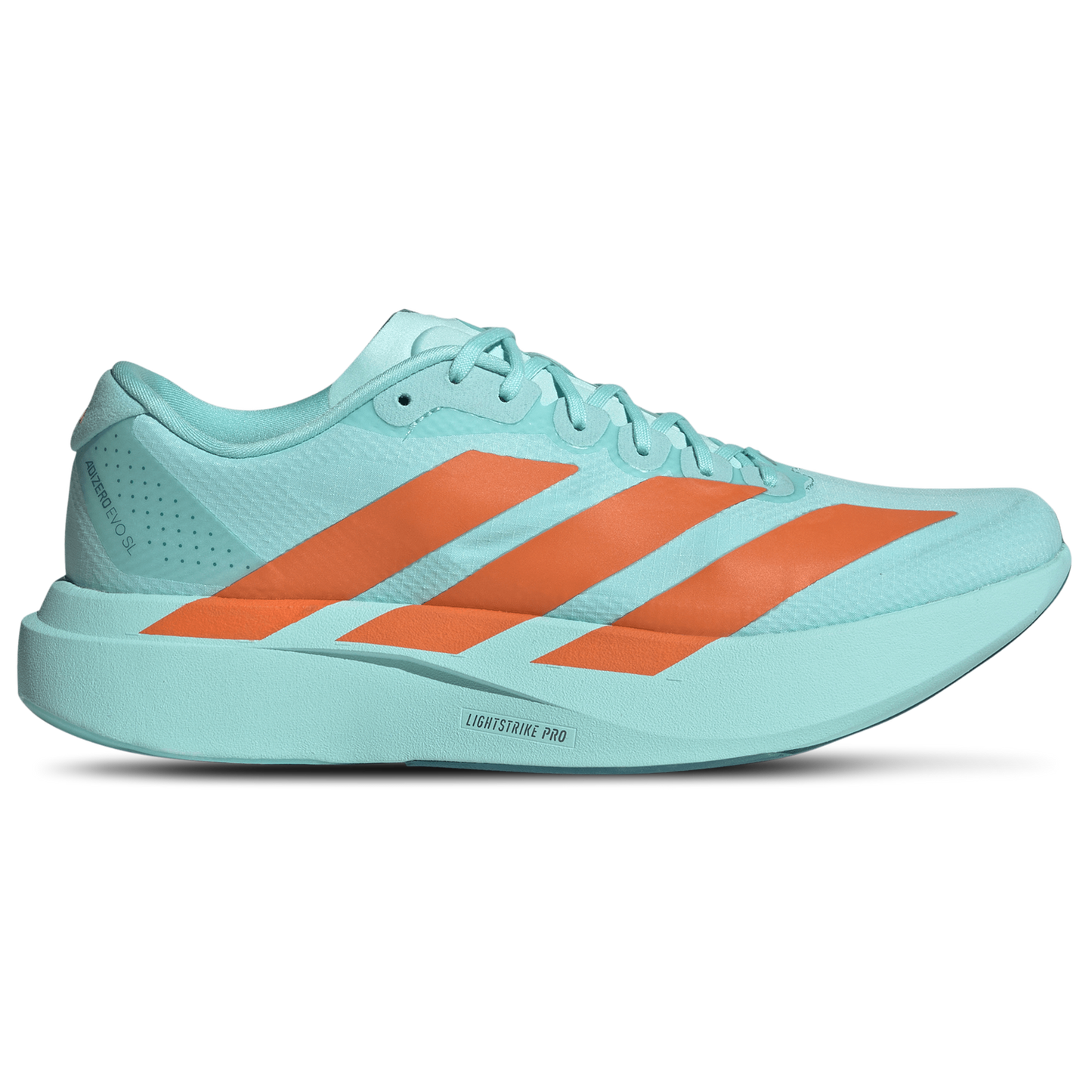 adidas Adizero Evo SL Woven - Men's - Flash Aqua/Arctic Fusion/Impact Orange