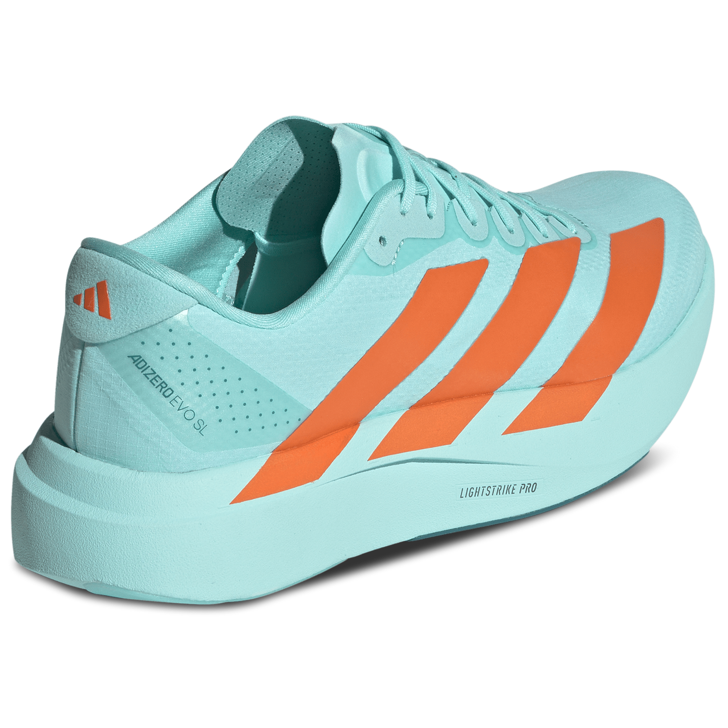 adidas Adizero Evo SL Woven - Men's - Flash Aqua/Arctic Fusion/Impact Orange