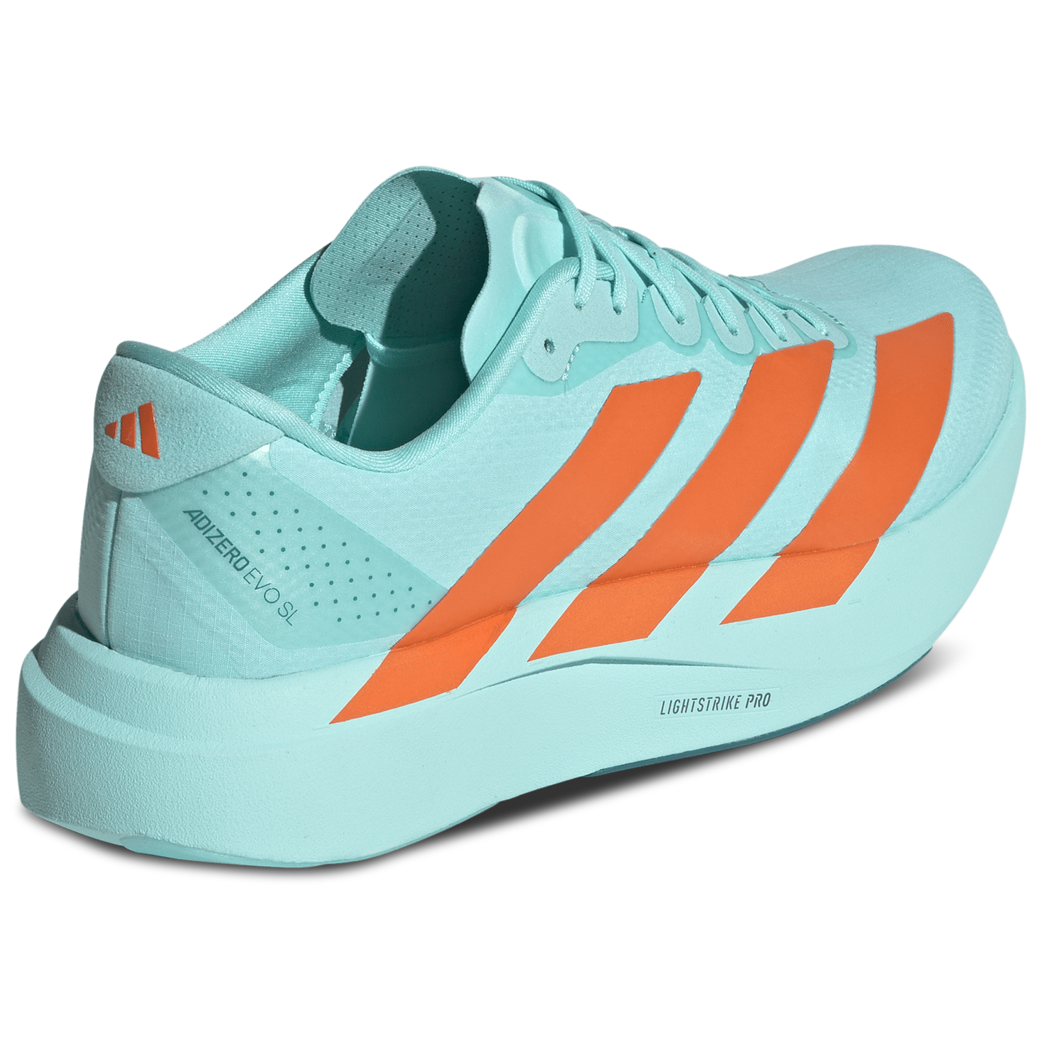 adidas Adizero Evo SL Woven - Men's - Flash Aqua/Arctic Fusion/Impact Orange