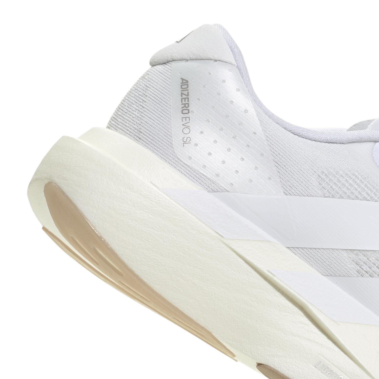 adidas Adizero Evo SL - Women's - Ftwr White/Ftwr White/Warm Sandstone