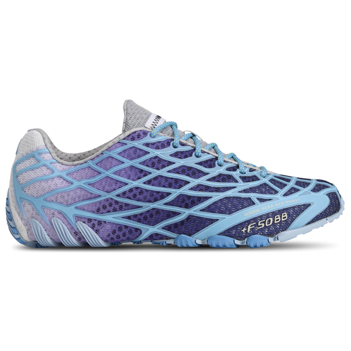 adidas Bad Bunny F50 Ghost Sprint - Men's - Clear Blue/Clear Sky/Light Purple