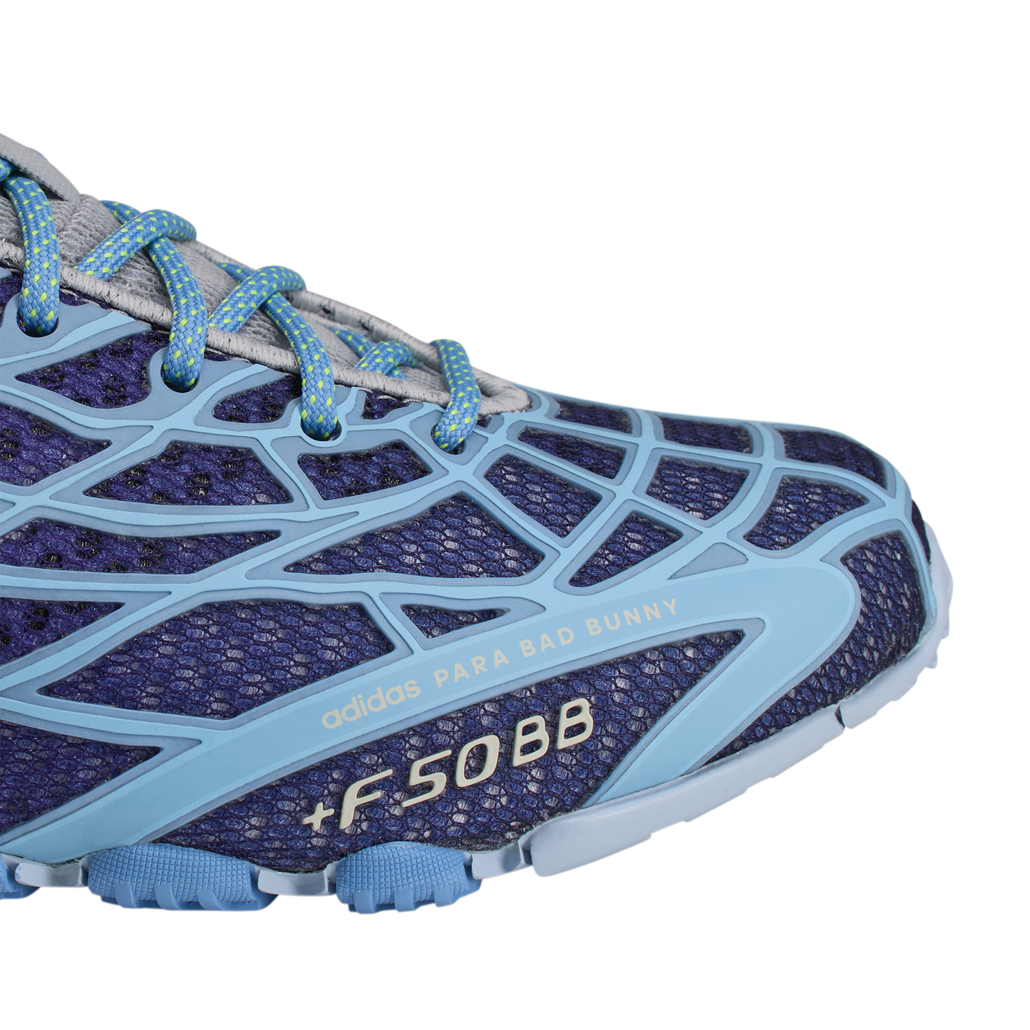 adidas Bad Bunny F50 Ghost Sprint - Men's - Clear Blue/Clear Sky/Light Purple