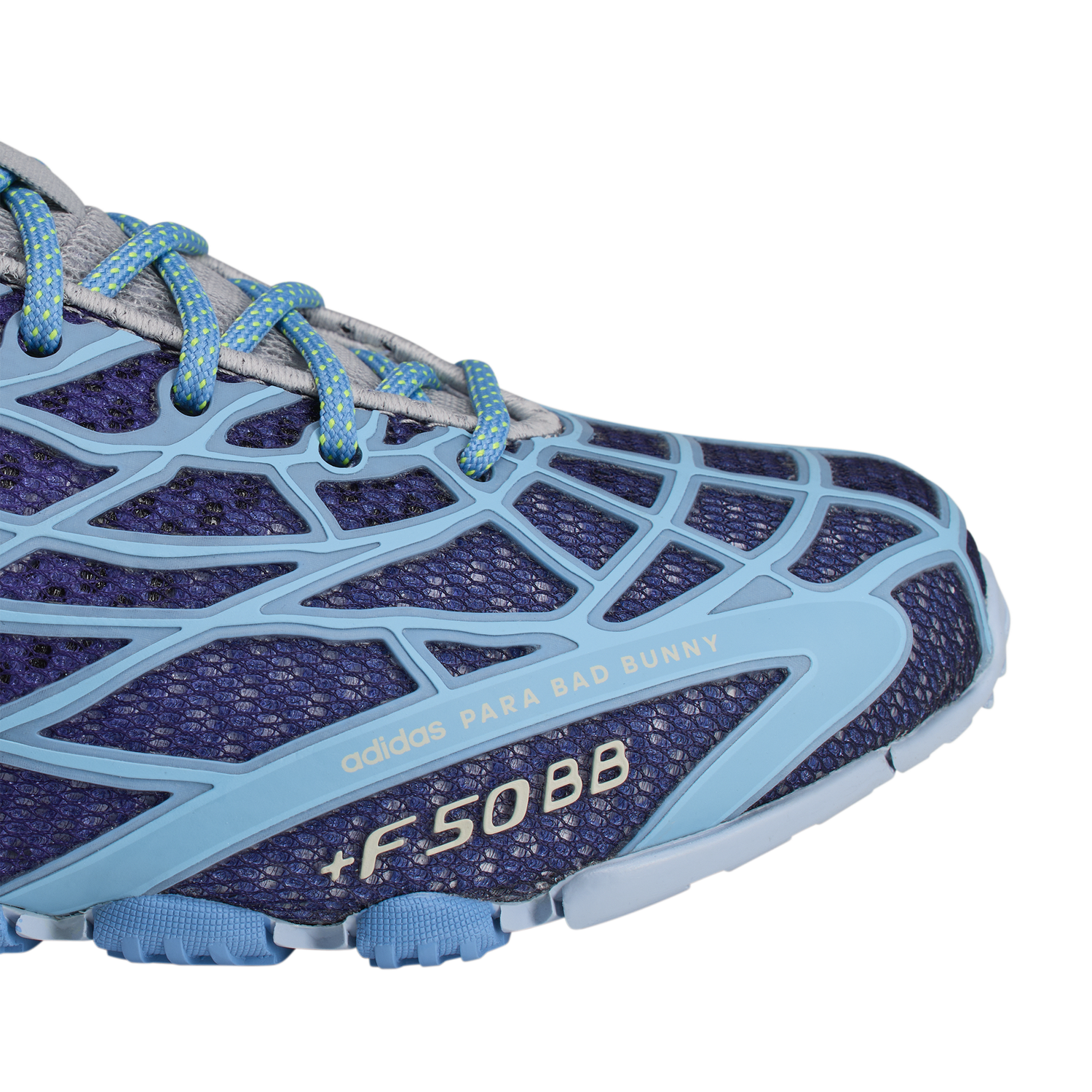 adidas Bad Bunny F50 Ghost Sprint - Men's - Clear Blue/Clear Sky/Light Purple