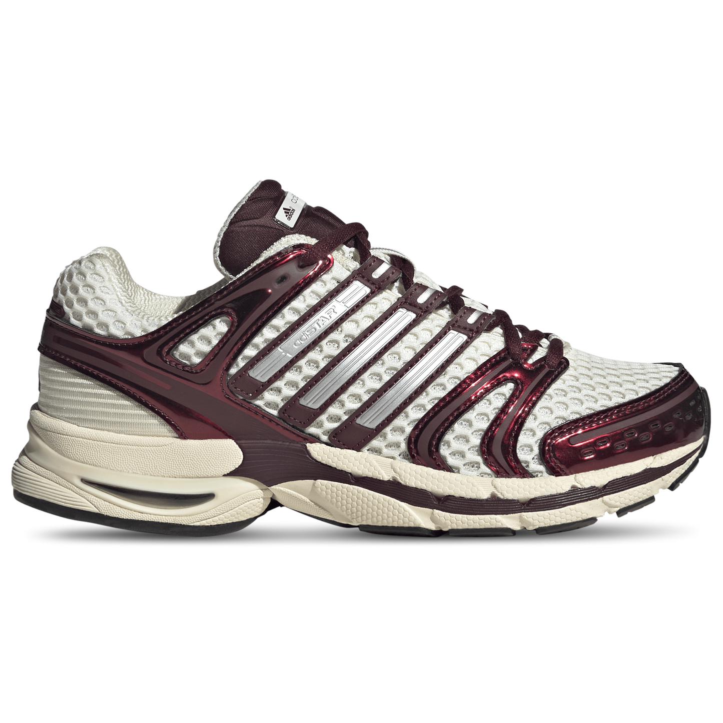 adidas Originals Adistar Control 5 - Women's - Cream White/Silver Metallic/Maroon