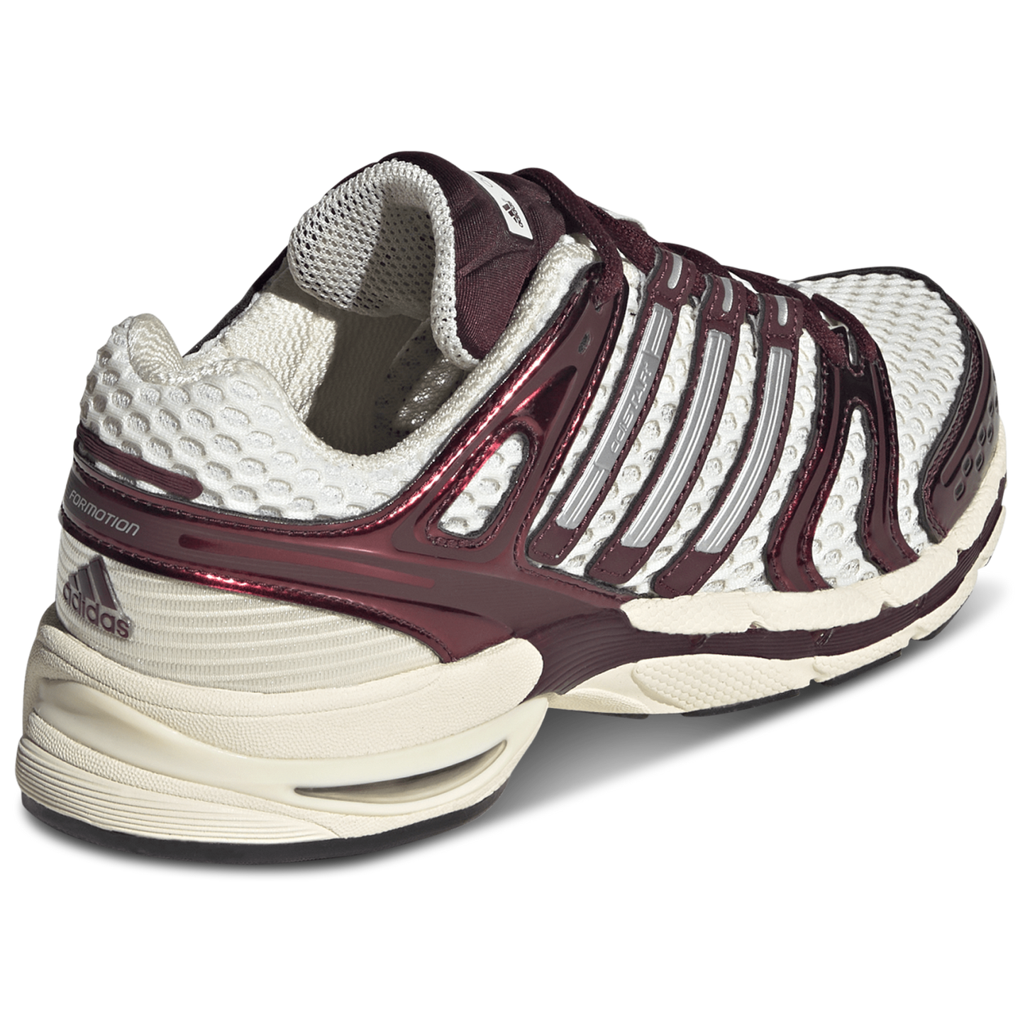 adidas Originals Adistar Control 5 - Women's - Cream White/Silver Metallic/Maroon