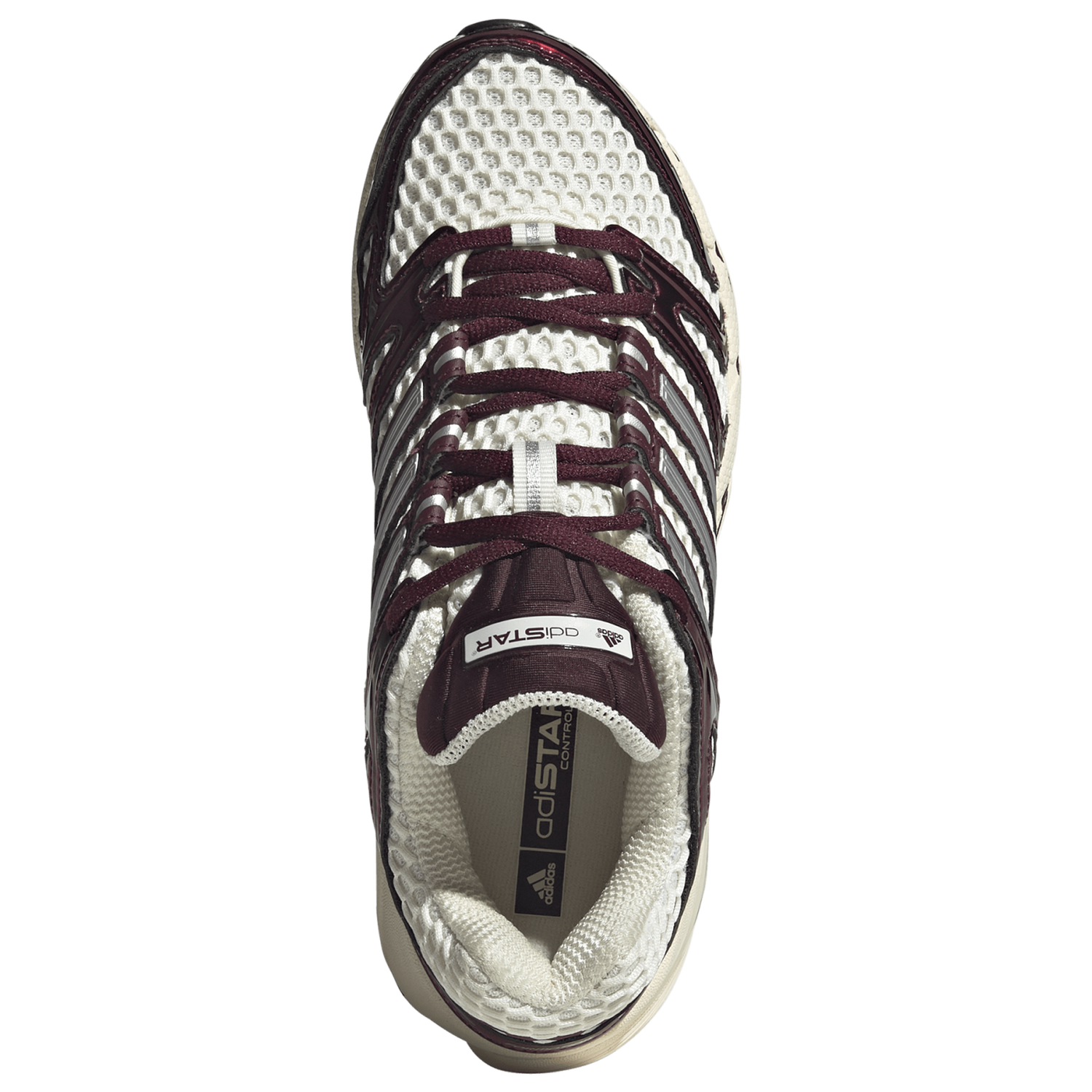adidas Originals Adistar Control 5 - Women's - Cream White/Silver Metallic/Maroon