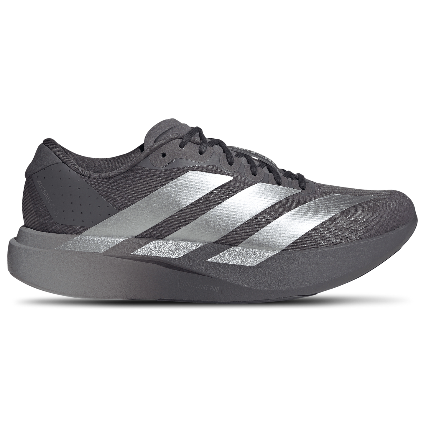 adidas Adizero Evo SL - Men's - Light Granite/Silver Metallic/Grey Strata
