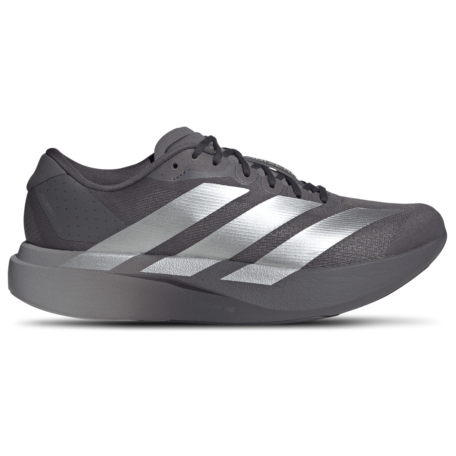 adidas Adizero Evo SL - Men's - Light Granite/Silver Metallic/Grey Strata