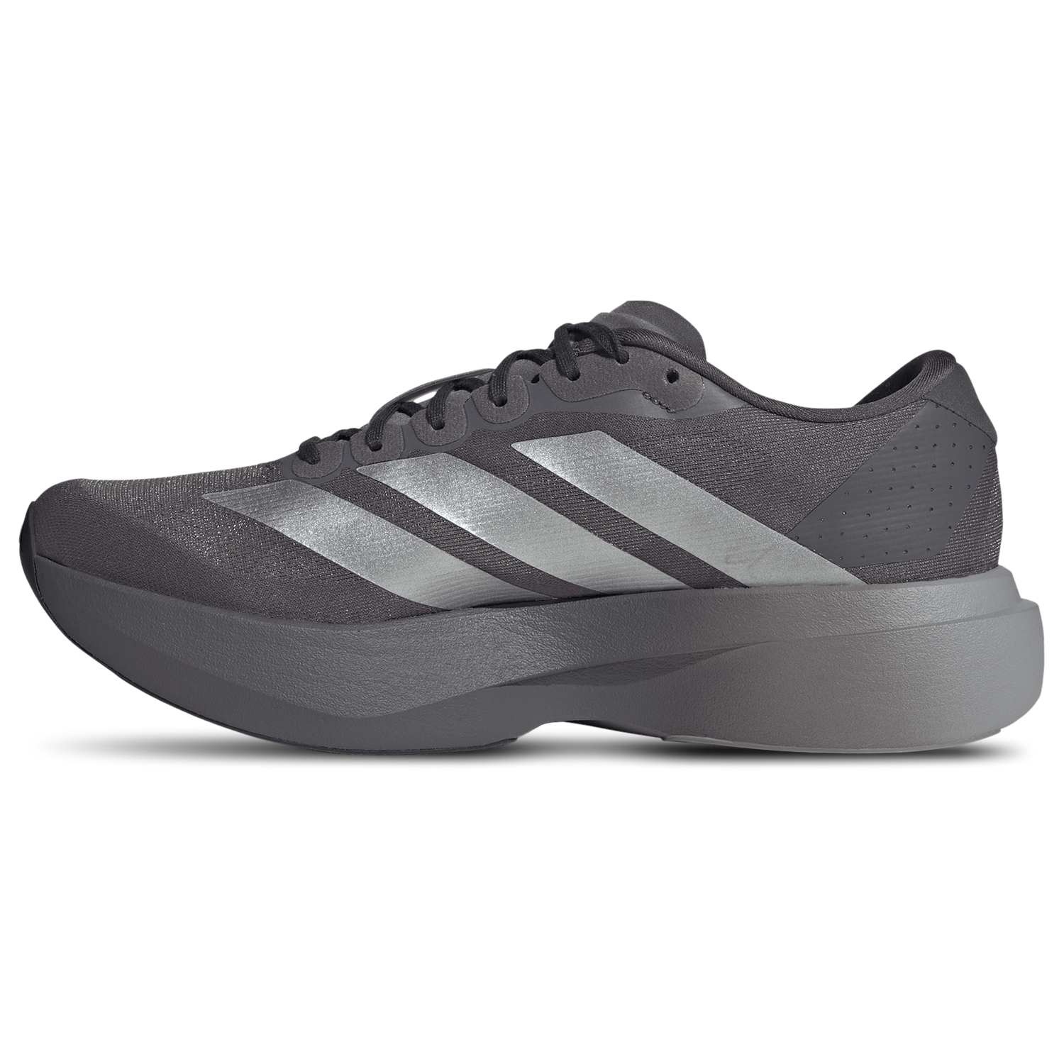 adidas Adizero Evo SL - Men's - Light Granite/Silver Metallic/Grey Strata