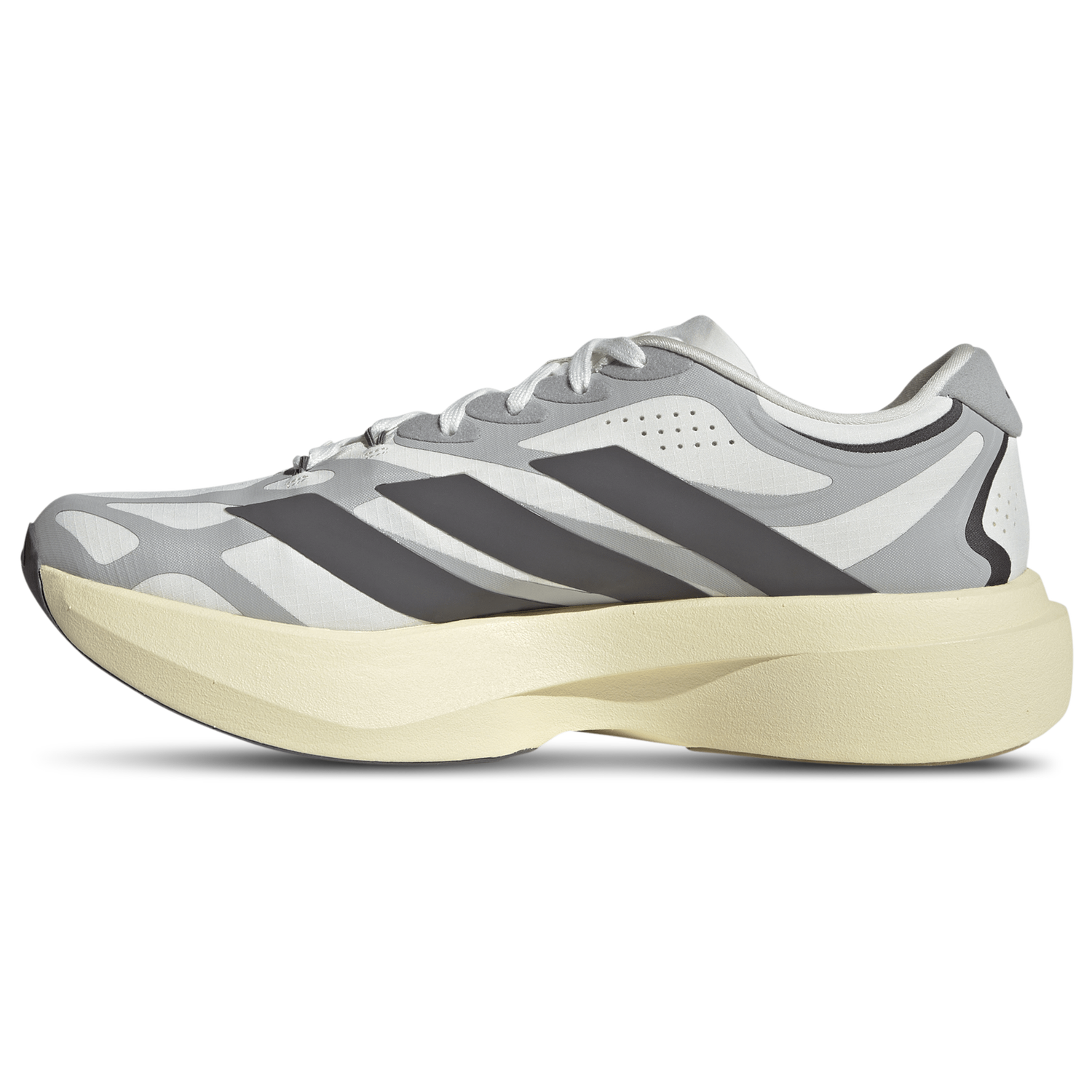 adidas Adizero Evo SL - Men's - Core White/Utility Black/Gray Two