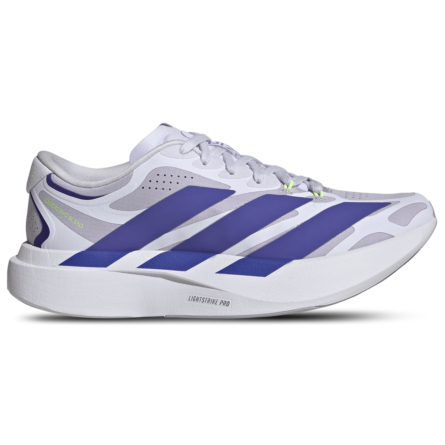 adidas adizero Evo SL Exo - Women's - Silver Dawn/Solar Purple/Frozen Purple