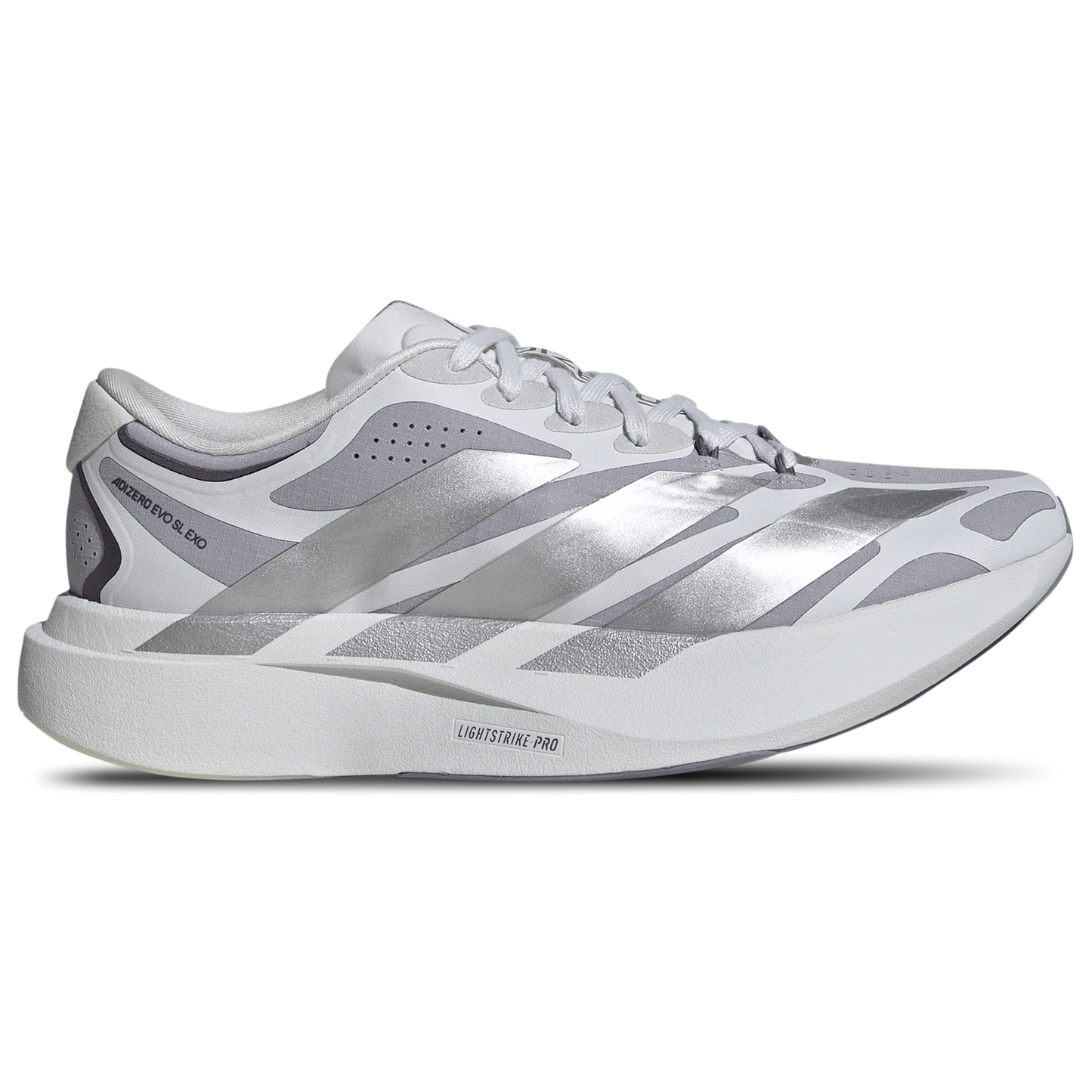 adidas adizero Evo SL Exo - Women's - Silver Met/Glory Grey/Dash Grey