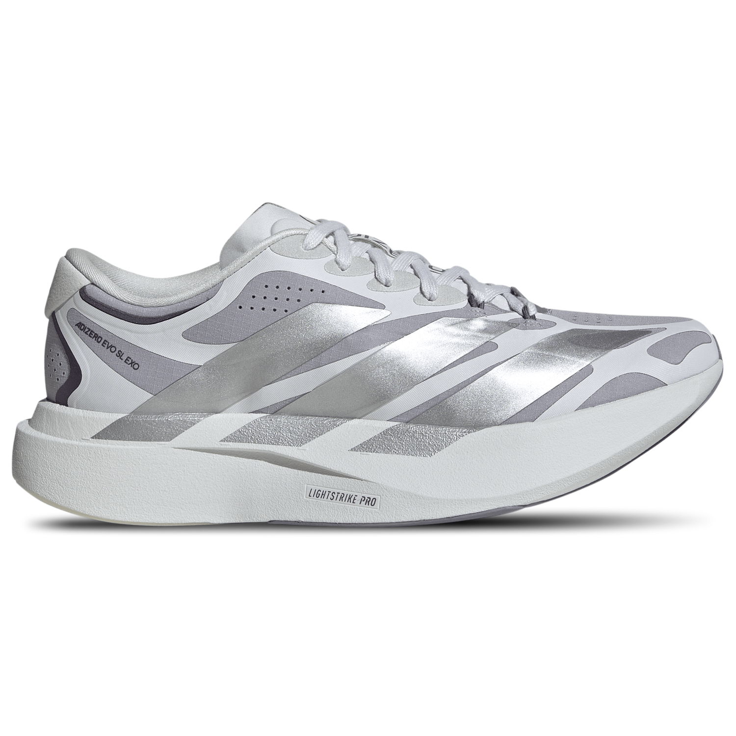 adidas adizero Evo SL Exo - Women's - Silver Met/Glory Grey/Dash Grey