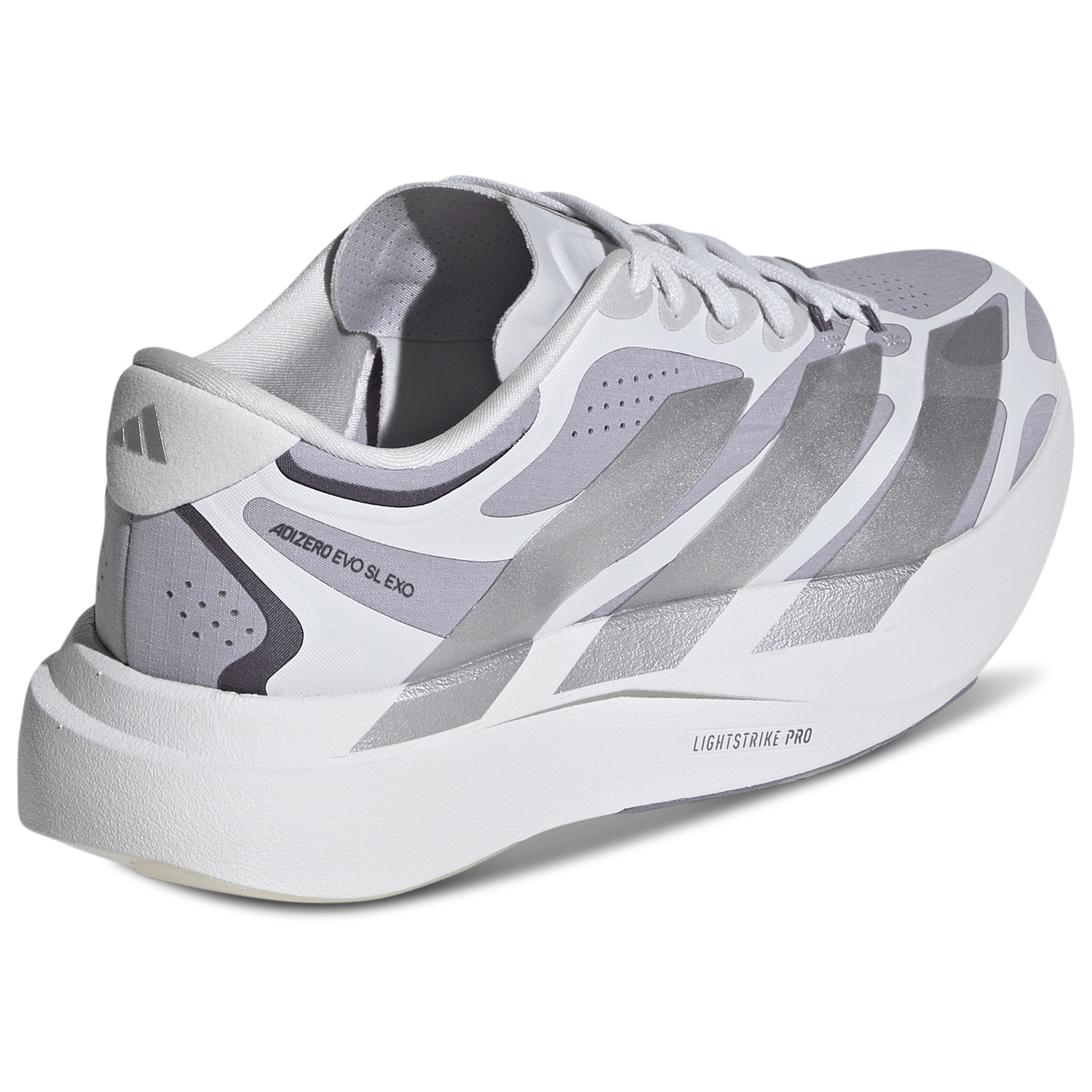 adidas adizero Evo SL Exo - Women's - Silver Met/Glory Grey/Dash Grey