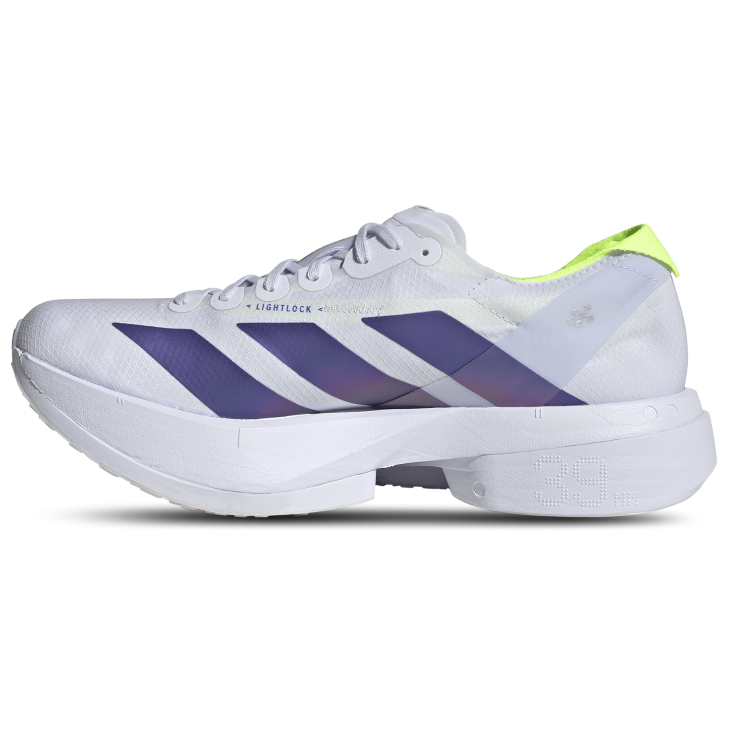 adidas adizero adios Pro 4 - Men's - Frozen Purple/Solar Purple/Signal Green