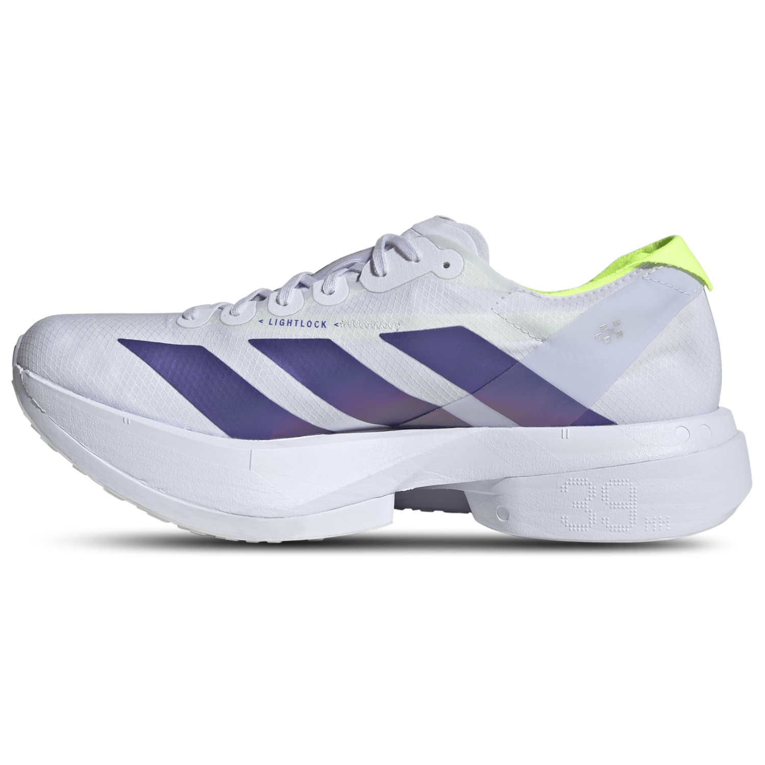 adidas adizero adios Pro 4 - Men's - Frozen Purple/Solar Purple/Signal Green