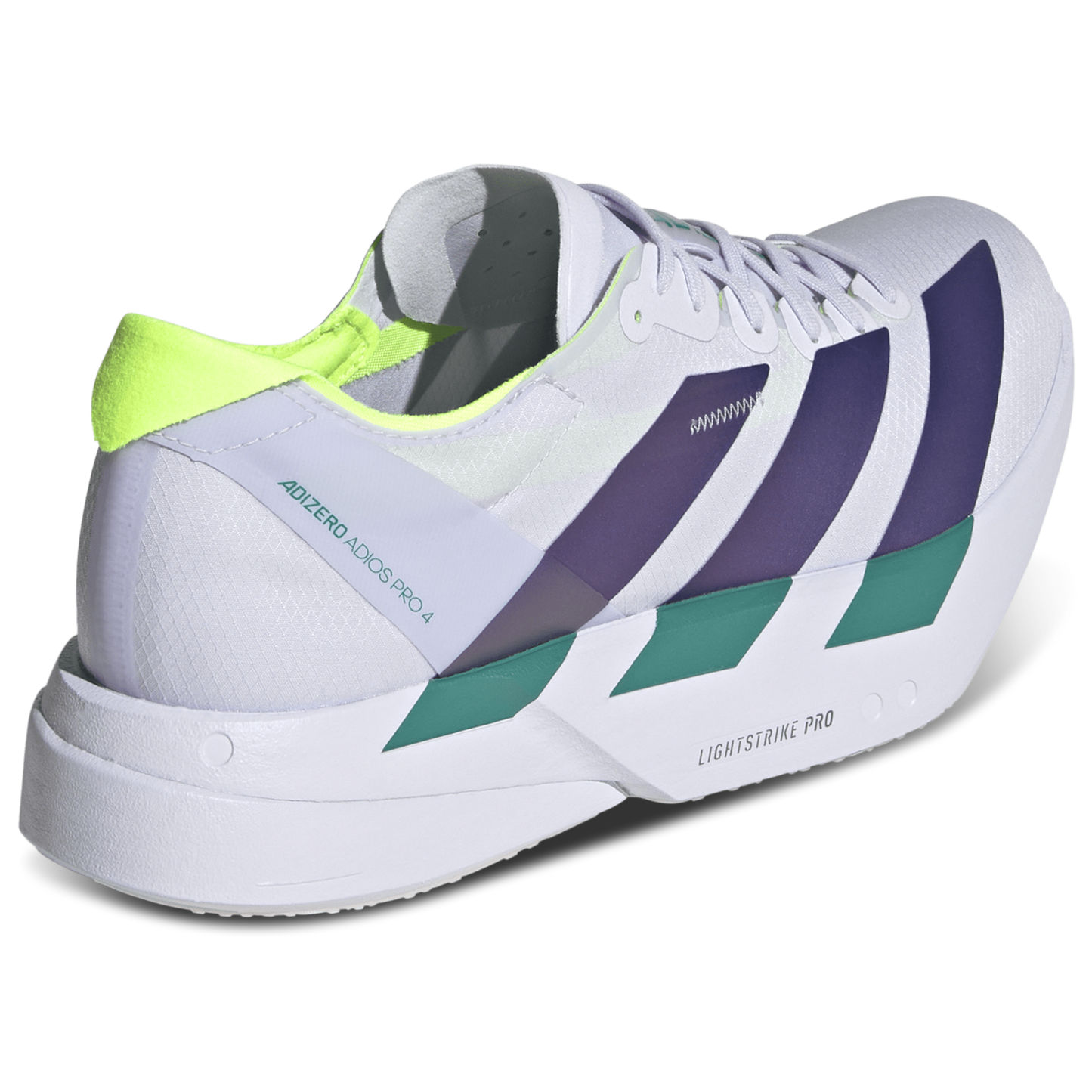 adidas adizero adios Pro 4 - Men's - Frozen Purple/Solar Purple/Signal Green