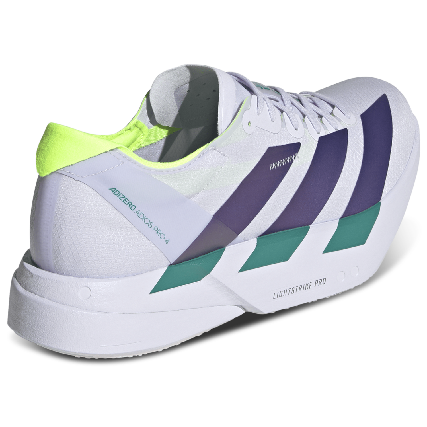 adidas adizero adios Pro 4 - Men's - Frozen Purple/Solar Purple/Signal Green