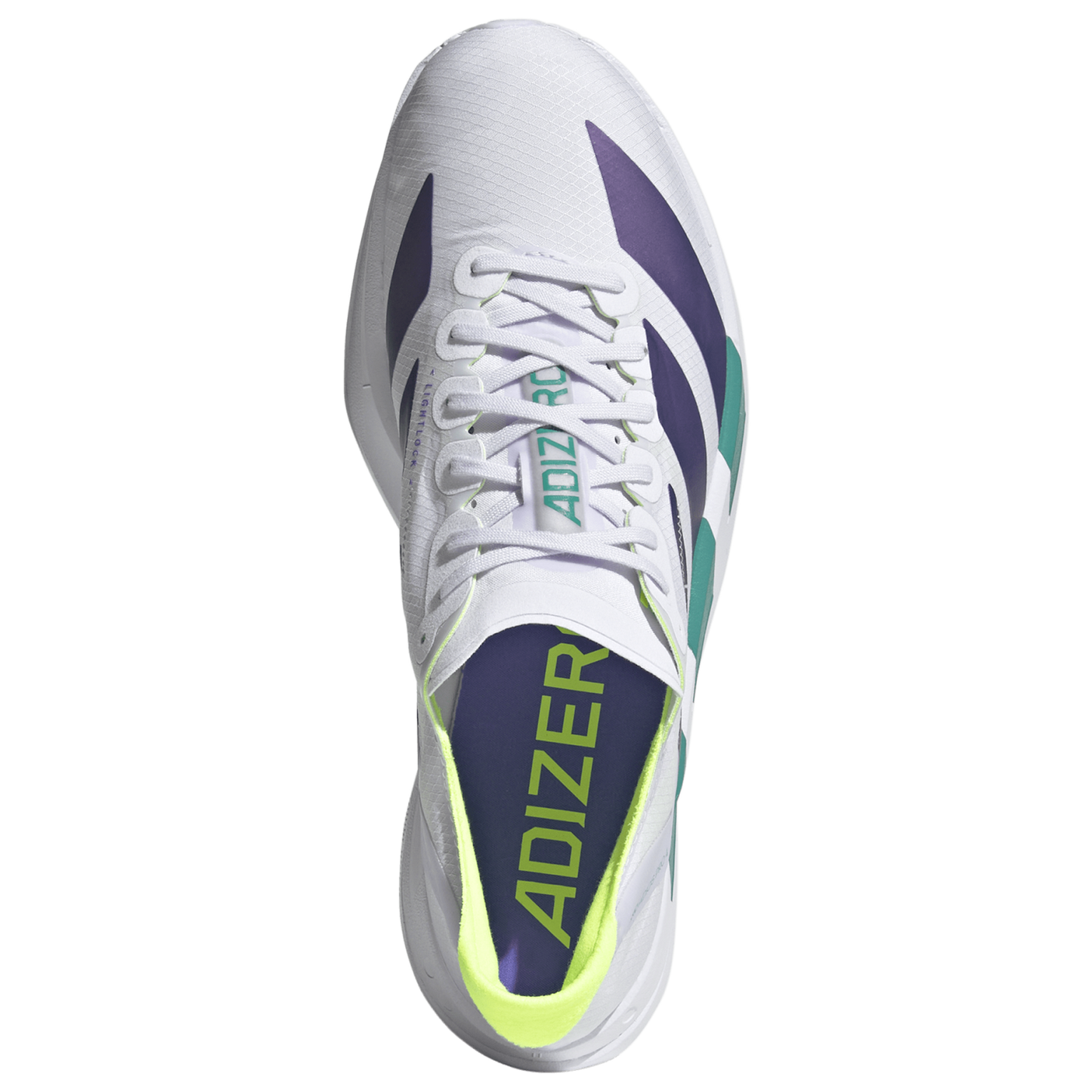 adidas adizero adios Pro 4 - Men's - Frozen Purple/Solar Purple/Signal Green