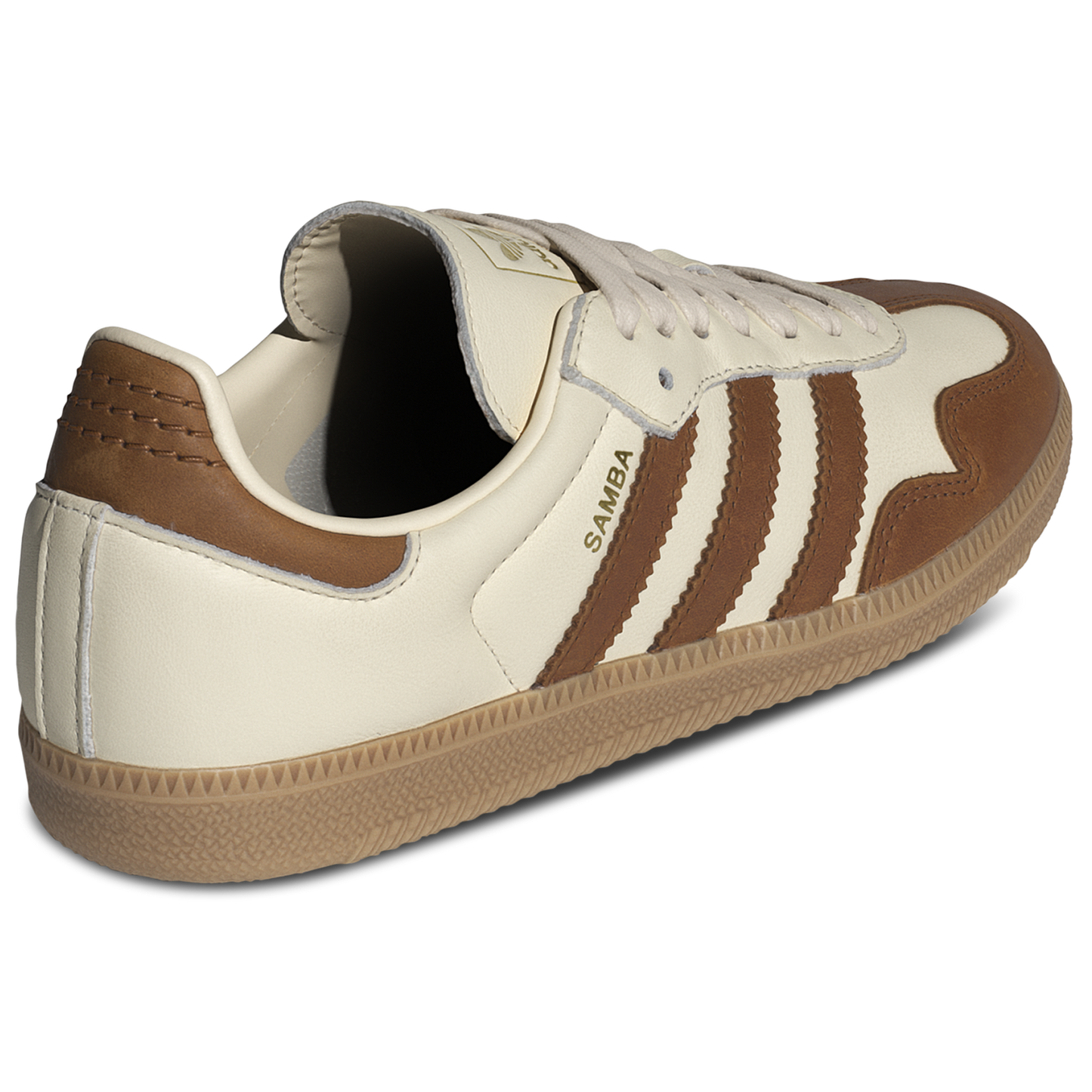 adidas Originals Samba OG - Women's - Wonder White/Dusky Bronze/Gold Metallic