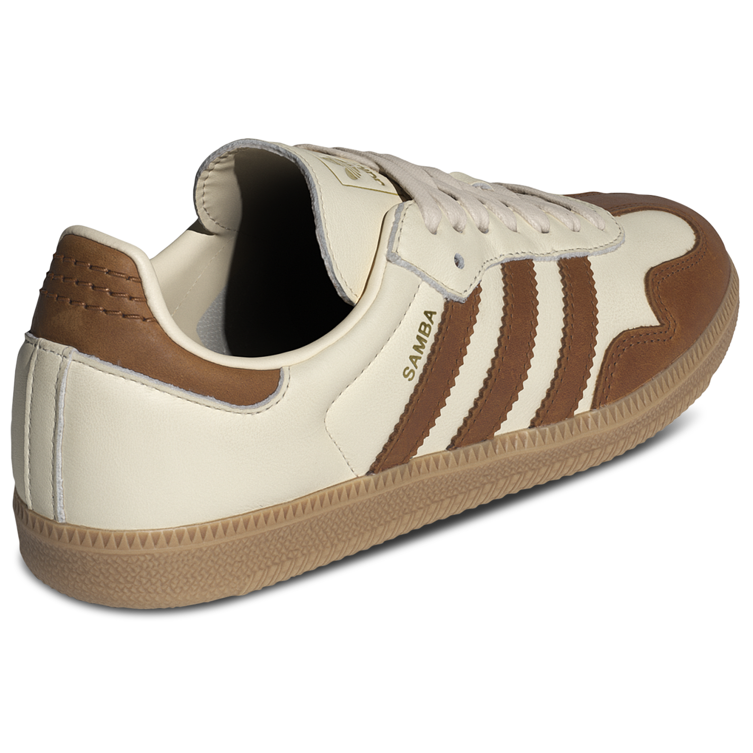 adidas Originals Samba OG - Women's - Wonder White/Dusky Bronze/Gold Metallic