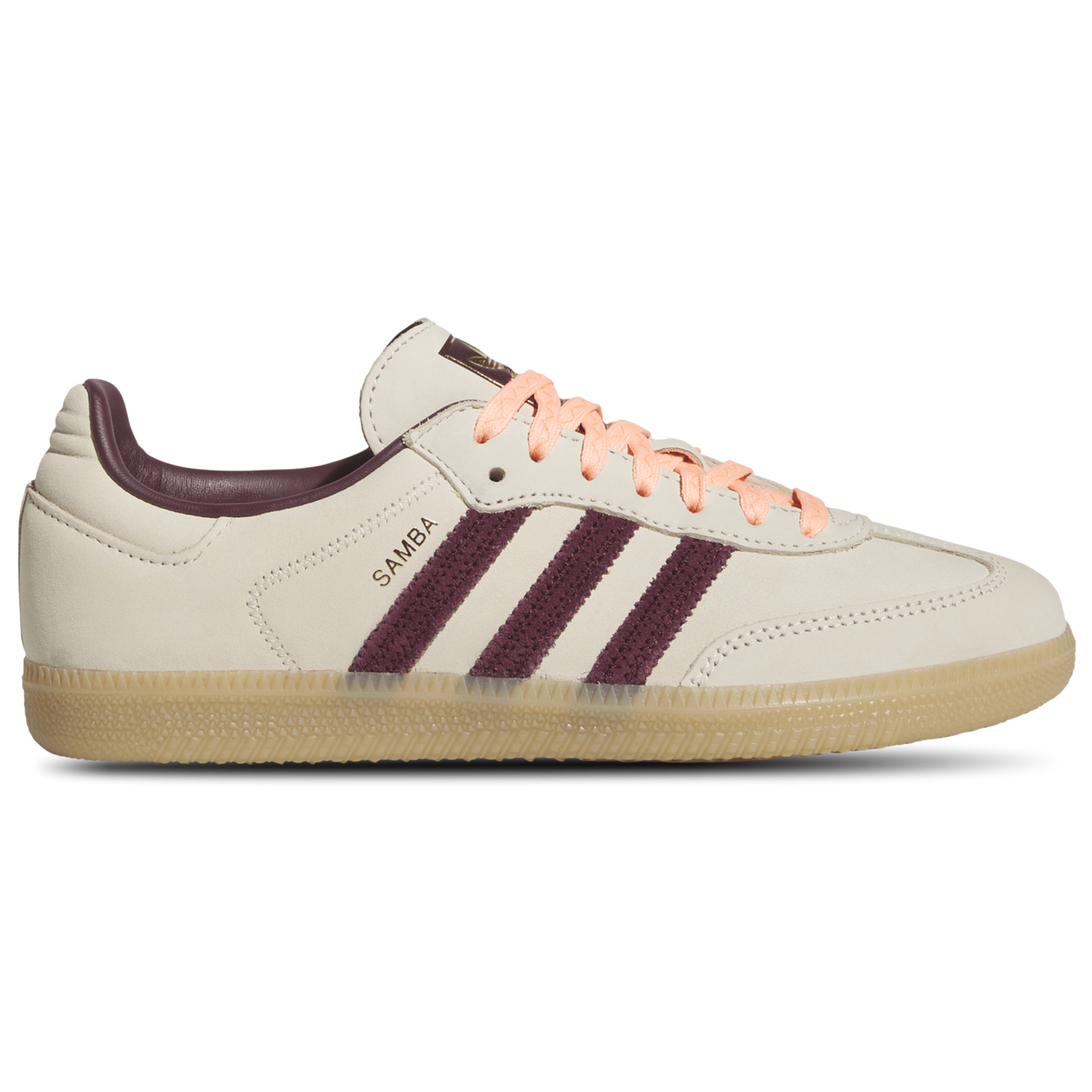 adidas Originals Samba OG - Women's - Wonder White/Maroon/Frozen Turbo