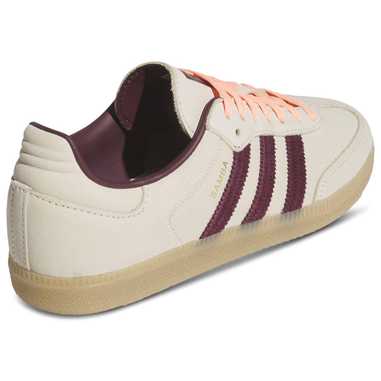 adidas Originals Samba OG - Women's - Wonder White/Maroon/Frozen Turbo