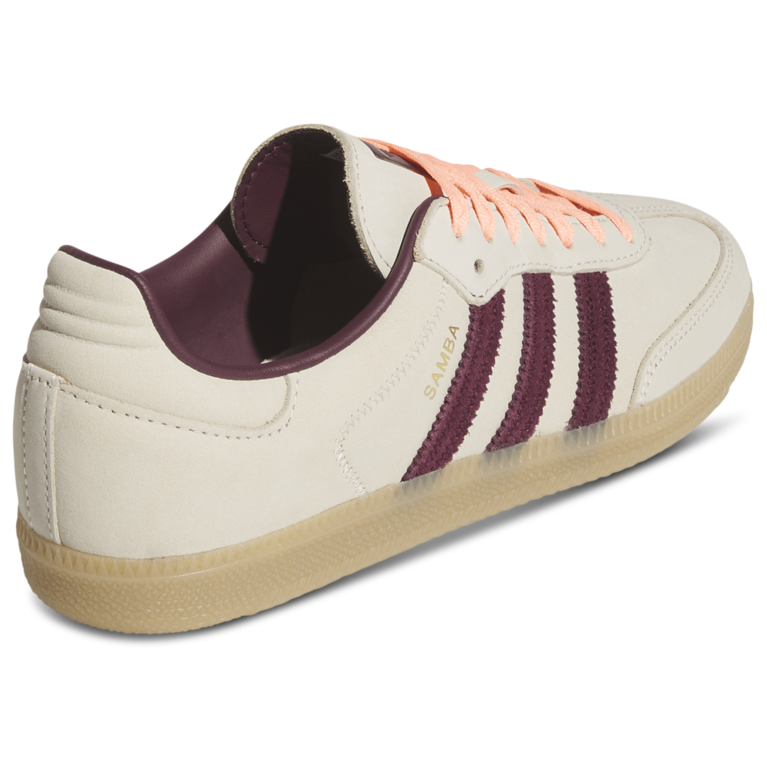 adidas Originals Samba OG - Women's - Wonder White/Maroon/Frozen Turbo