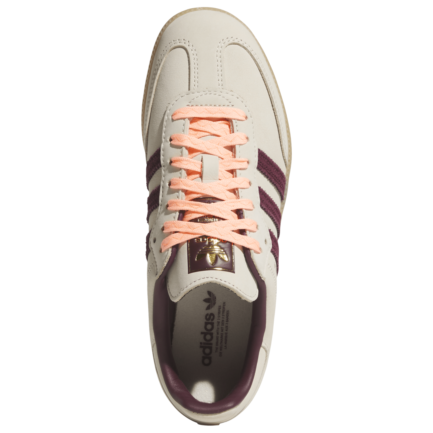 adidas Originals Samba OG - Women's - Wonder White/Maroon/Frozen Turbo