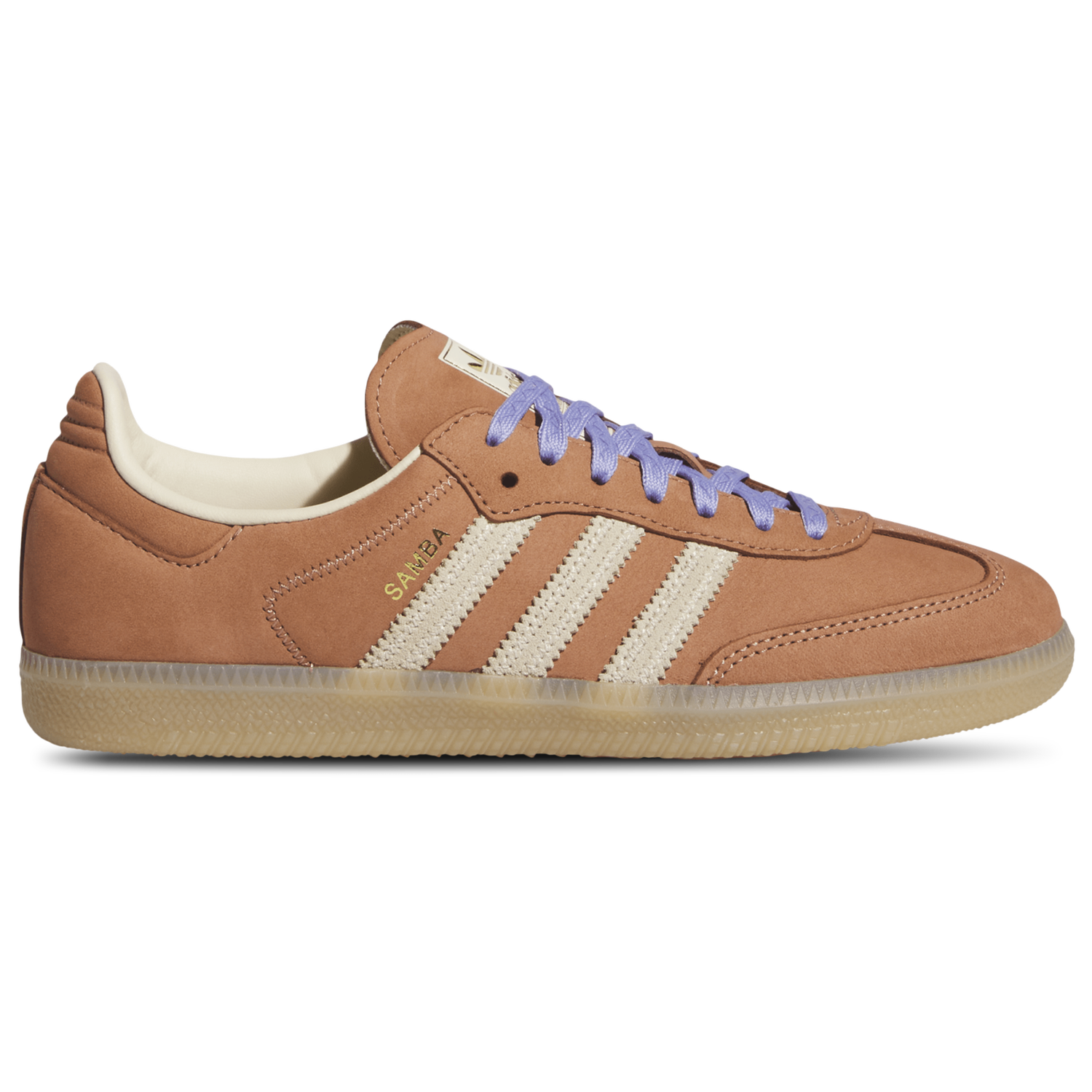 adidas Originals Samba OG - Women's - Light Purple/Clay Strata/Warm Vanilla