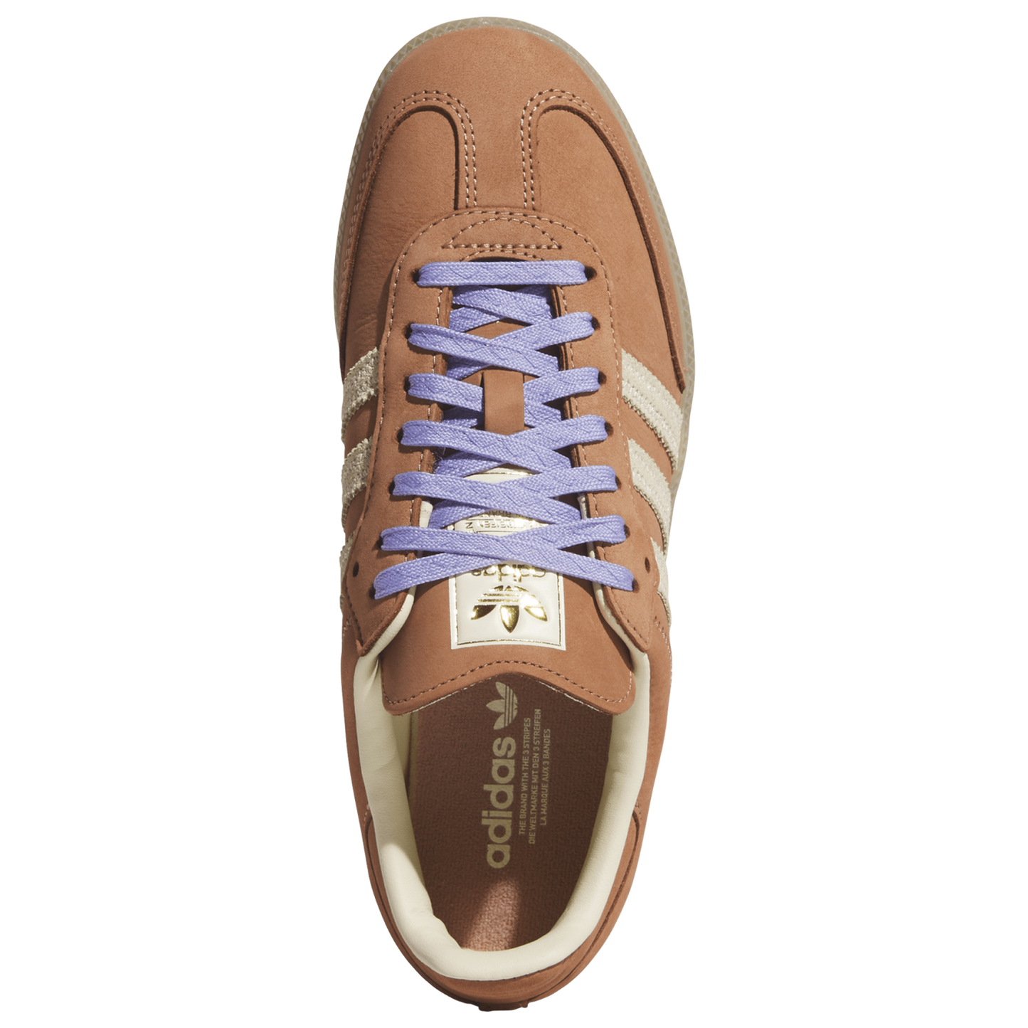 adidas Originals Samba OG - Women's - Light Purple/Clay Strata/Warm Vanilla