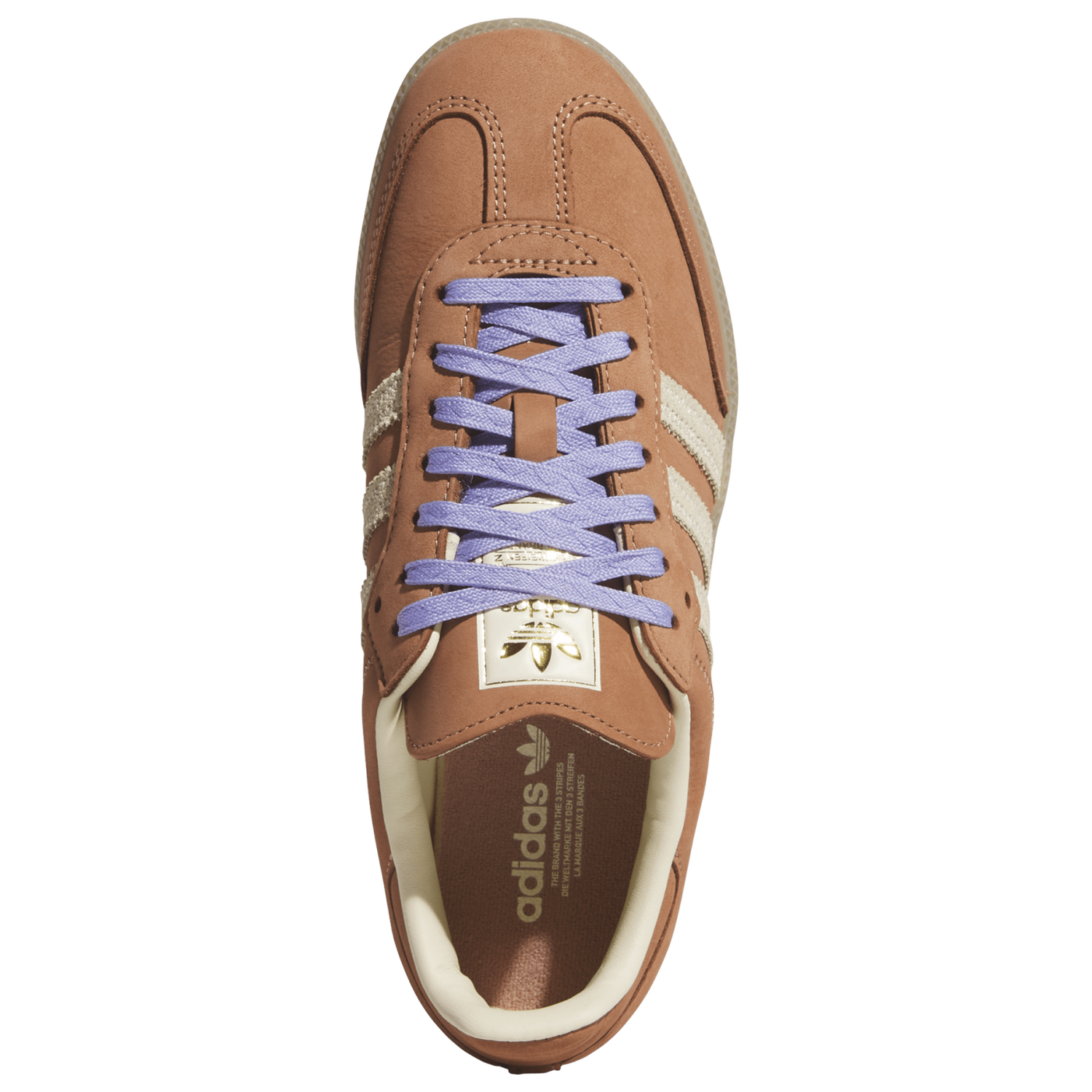 adidas Originals Samba OG - Women's - Light Purple/Clay Strata/Warm Vanilla