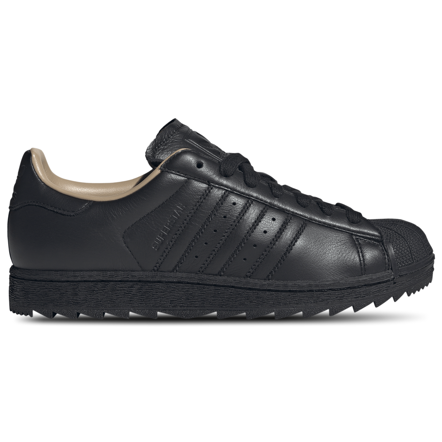 adidas Originals Superstar II - Men's - Core Black/Core Black/Warm Sandstone