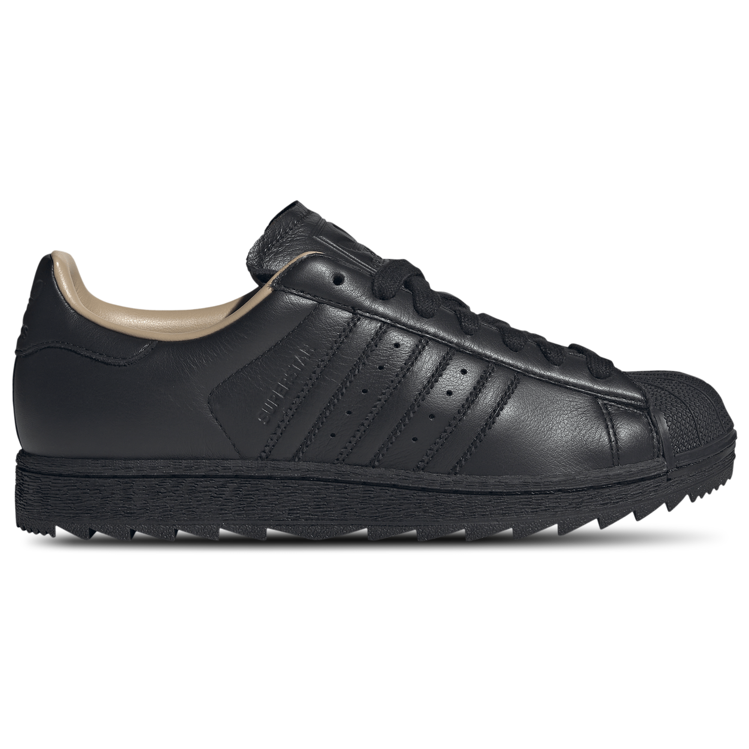 adidas Originals Superstar II - Men's - Core Black/Core Black/Warm Sandstone
