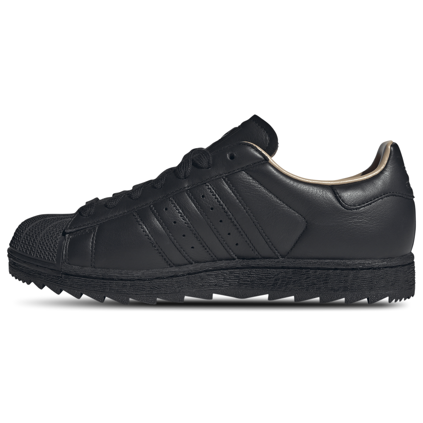 adidas Originals Superstar II - Men's - Core Black/Core Black/Warm Sandstone