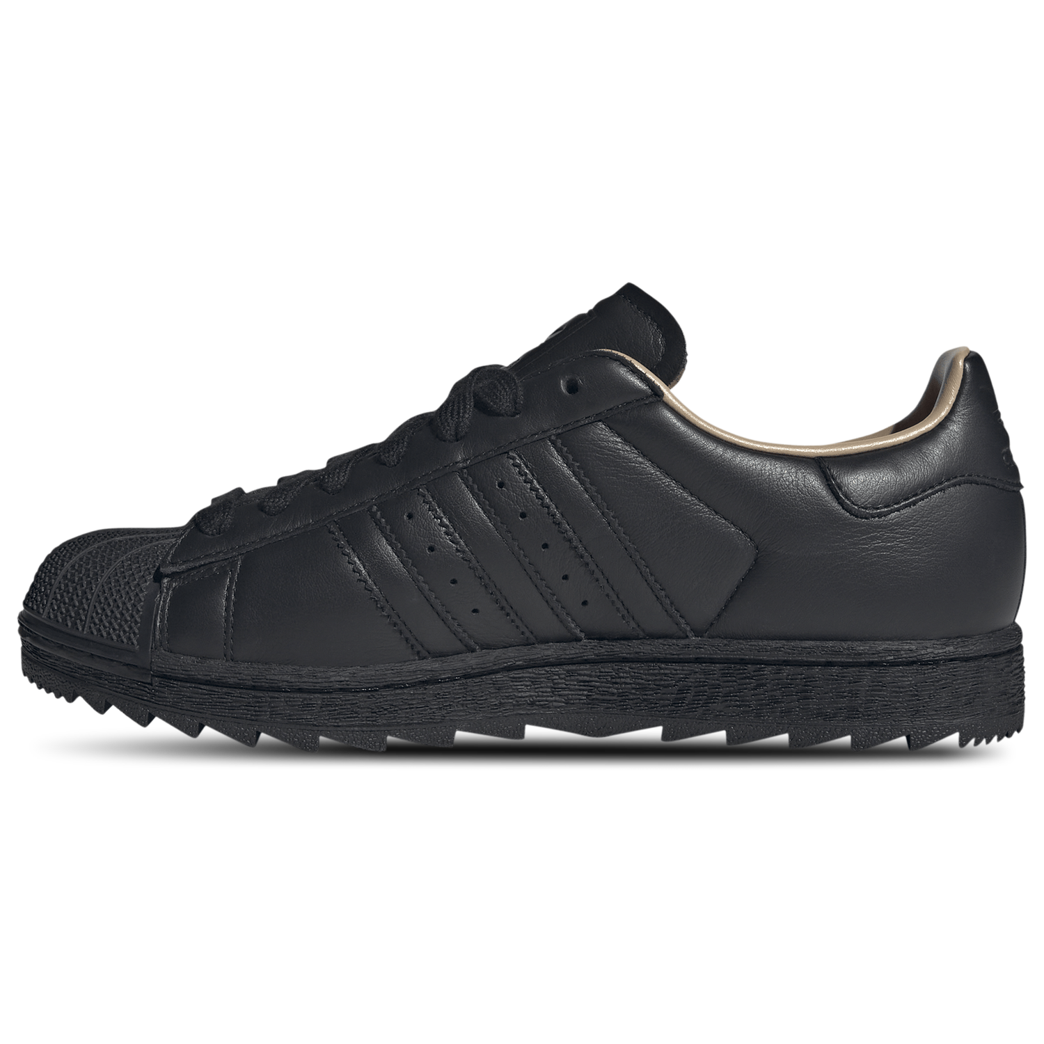 adidas Originals Superstar II - Men's - Core Black/Core Black/Warm Sandstone