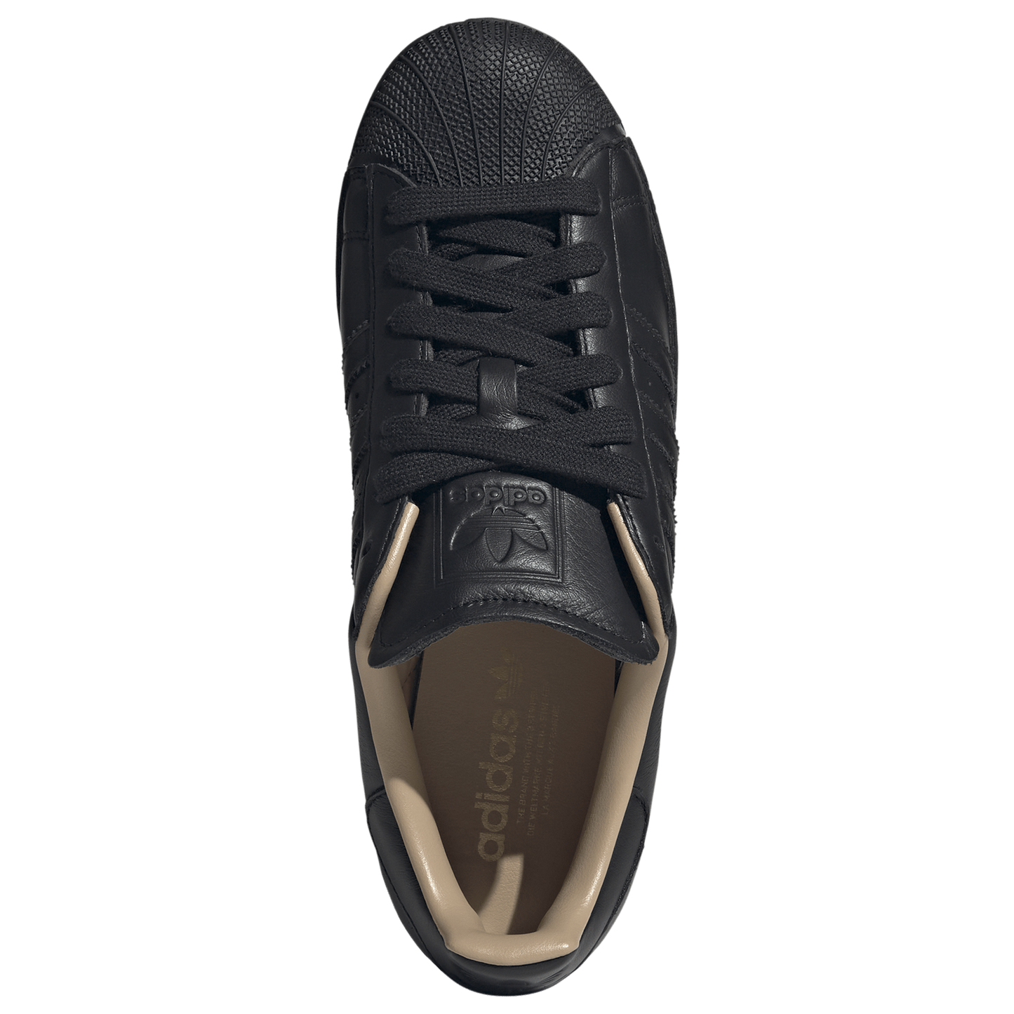 adidas Originals Superstar II - Men's - Core Black/Core Black/Warm Sandstone