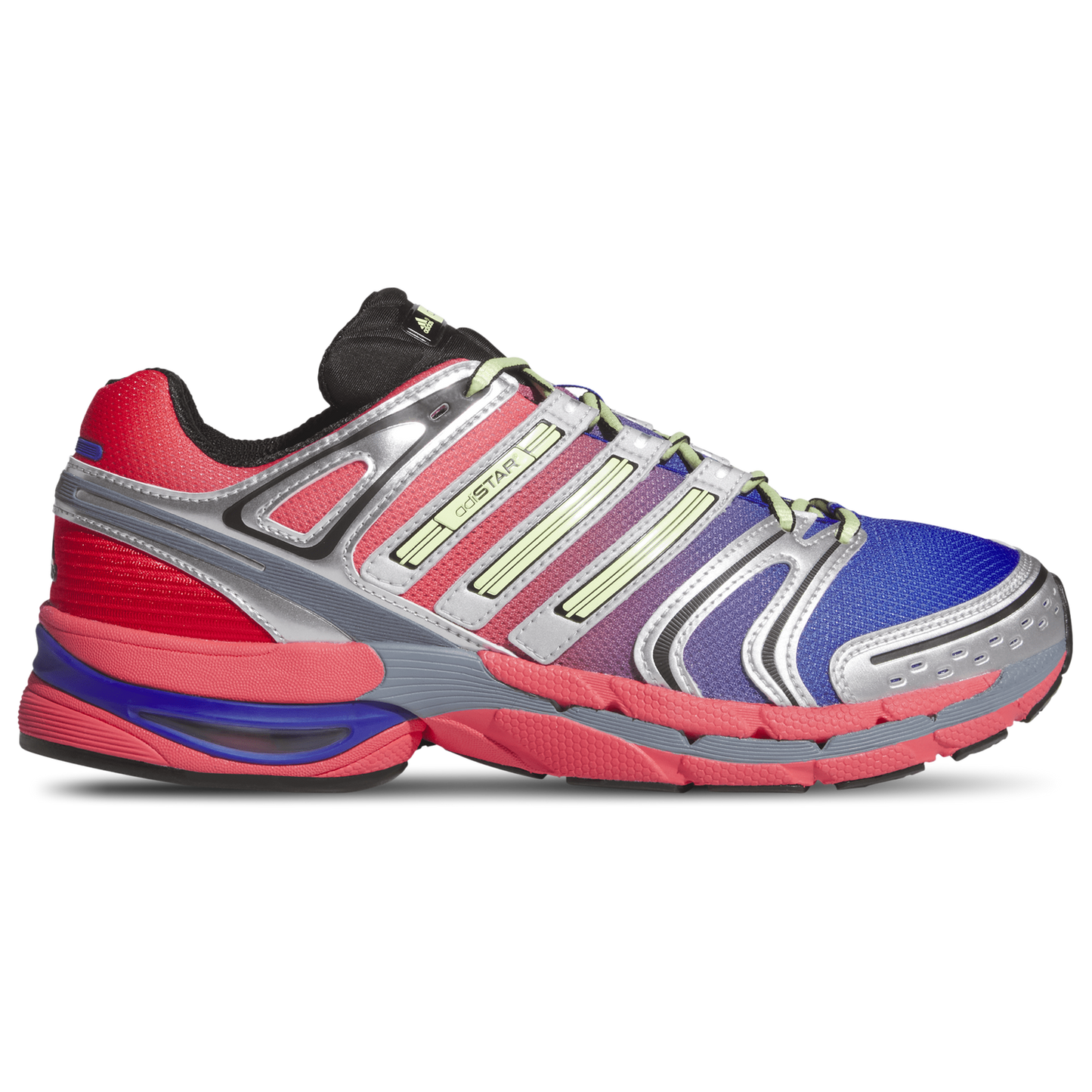 adidas Adistar Control 5 - Men's - Silver Metallic/Frozen Lemon/Lucid Blue
