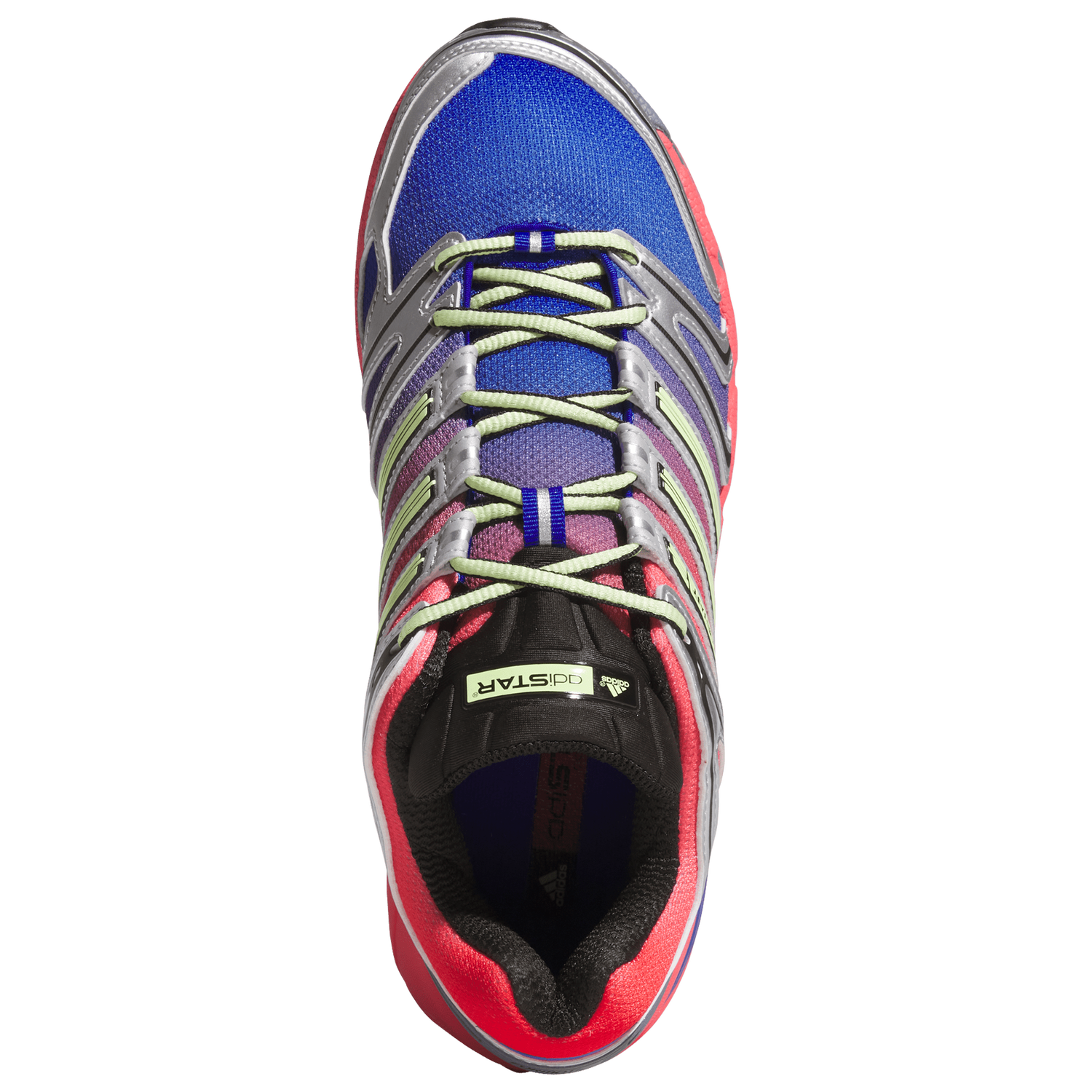adidas Adistar Control 5 - Men's - Silver Metallic/Frozen Lemon/Lucid Blue