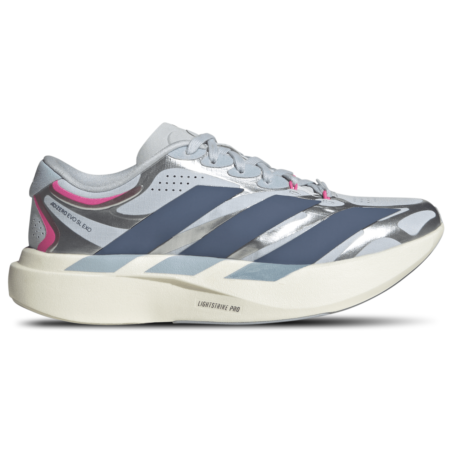adidas adizero Evo SL Exo - Women's - Preloved Ink/Halo Blue/Silver Met
