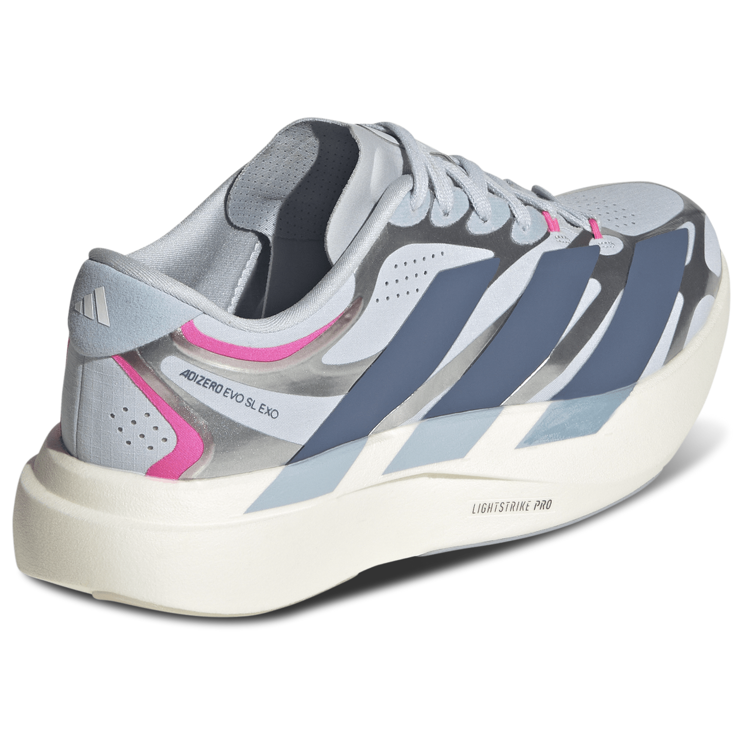 adidas adizero Evo SL Exo - Women's - Preloved Ink/Halo Blue/Silver Met