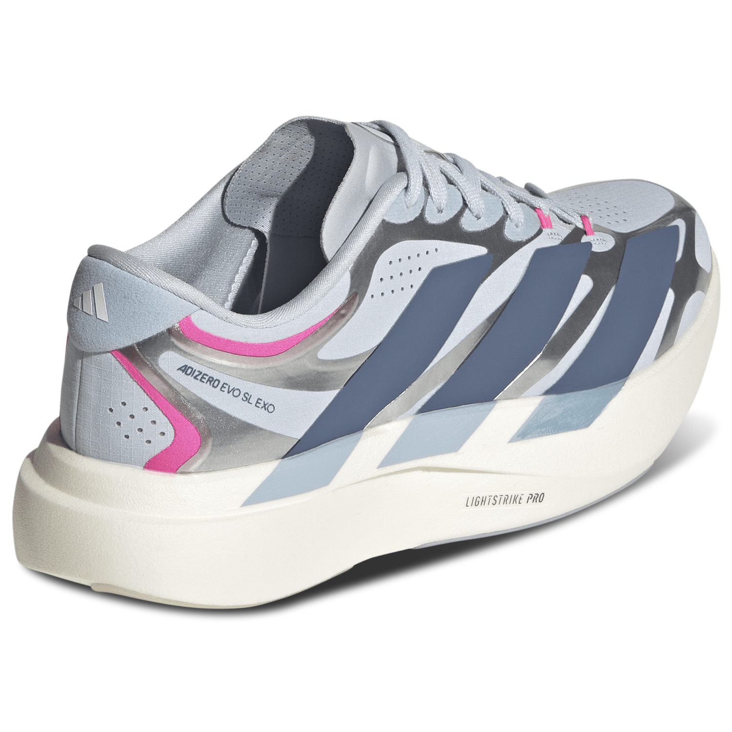 adidas adizero Evo SL Exo - Women's - Preloved Ink/Halo Blue/Silver Met